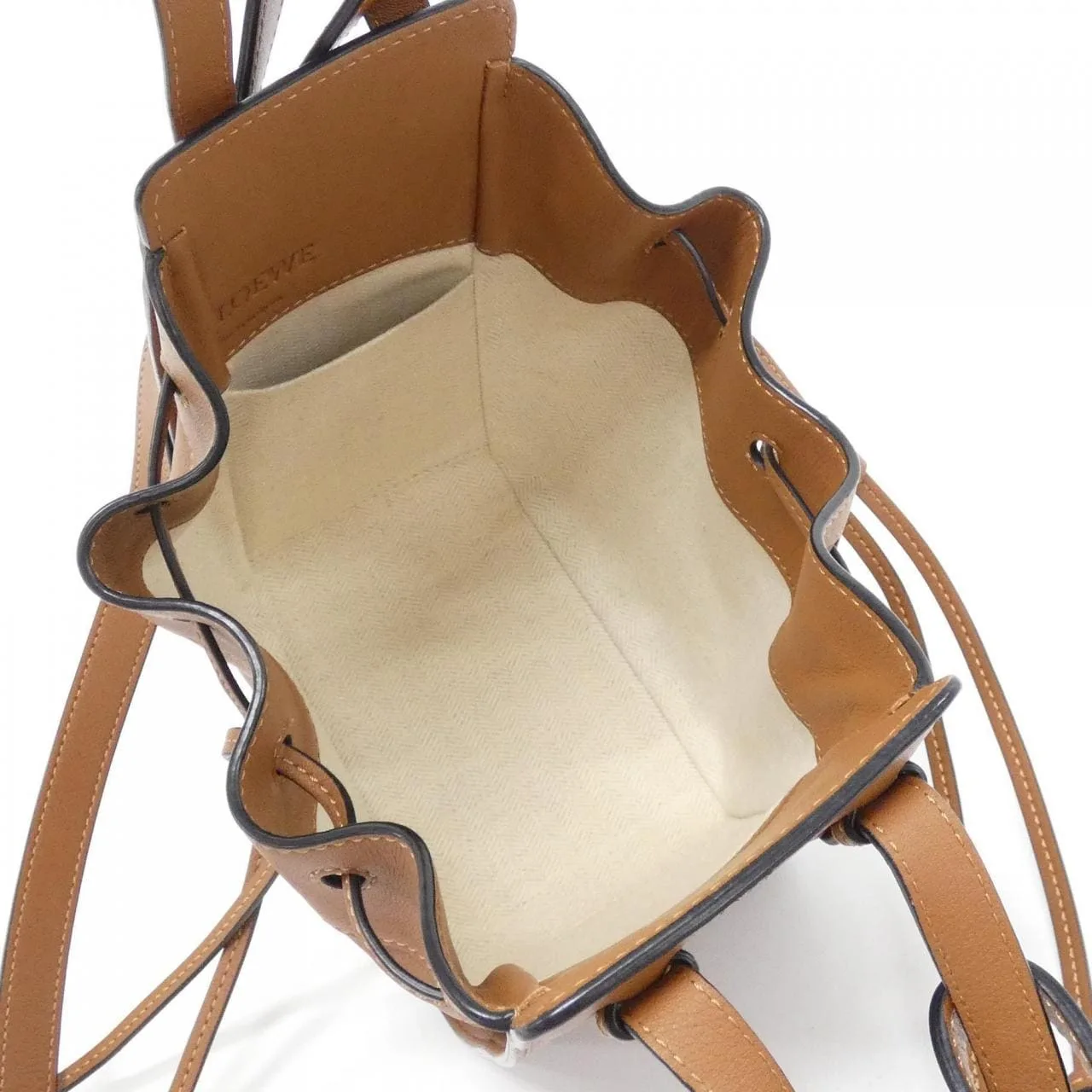 LOEWE Hammock 314 30 V07 Shoulder Black - Thumbnail 7