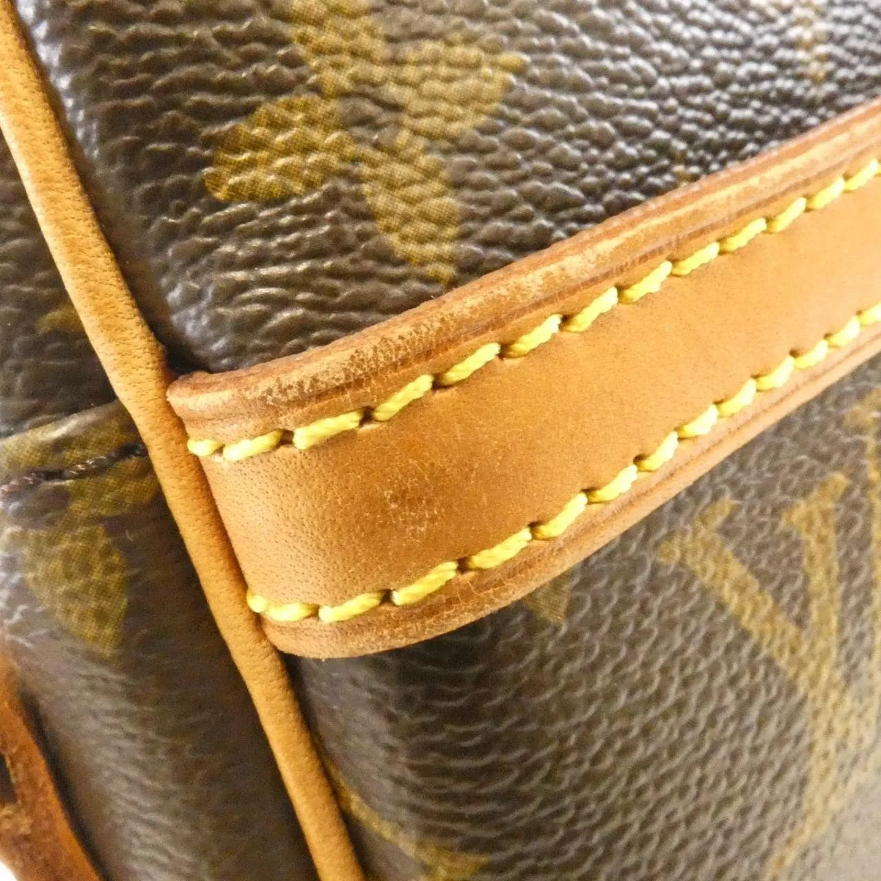 LOUIS VUITTON M45266 Shoulder Monogram 黑色 Monogram 中古品B - 縮圖 5