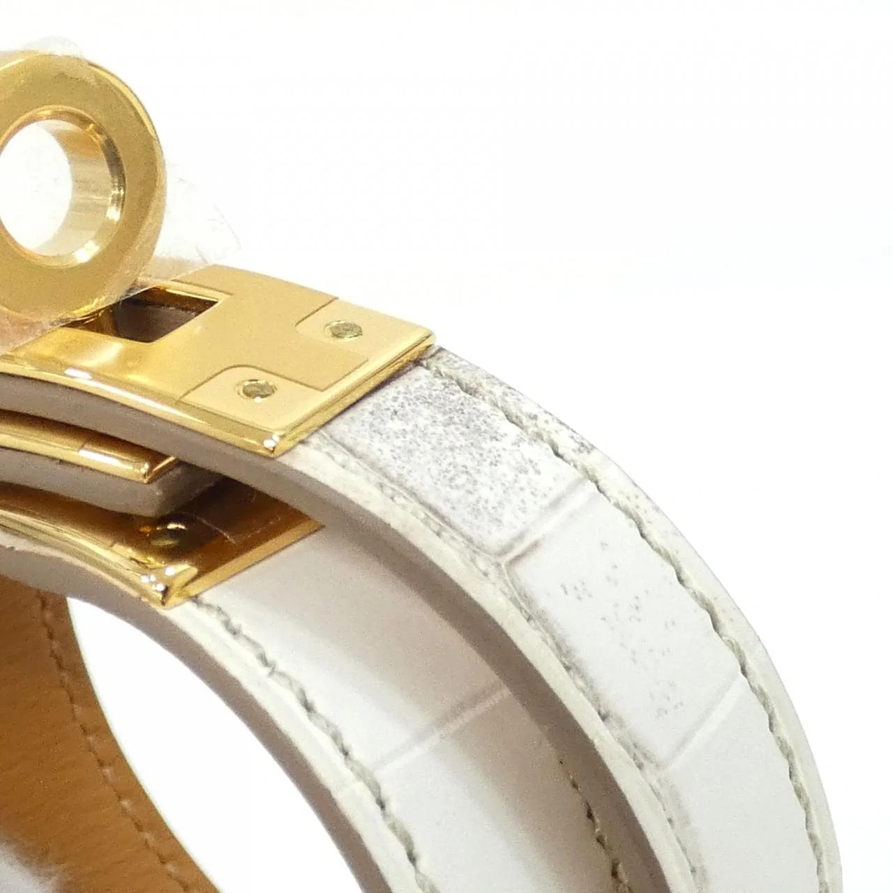HERMES Kelly Accessories White Unused - Thumbnail 4