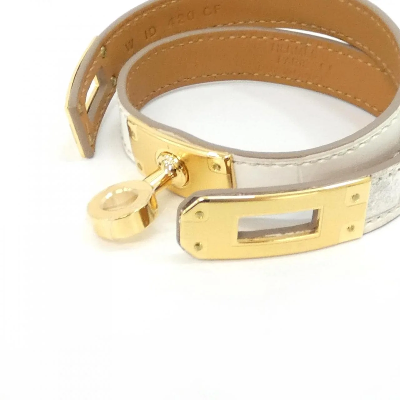 HERMES Kelly Accessories White Unused - Thumbnail 6