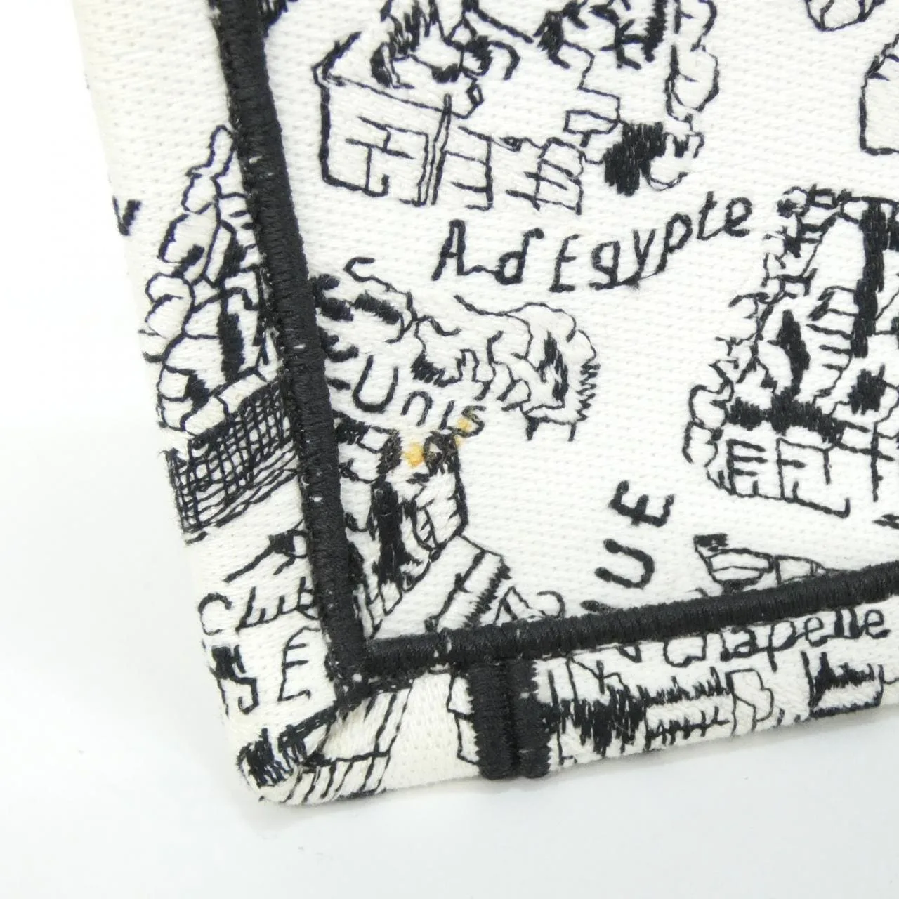 DIOR Book Tote M1286ZOMP Tote Canvas Black Canvas Rank A - Thumbnail 4