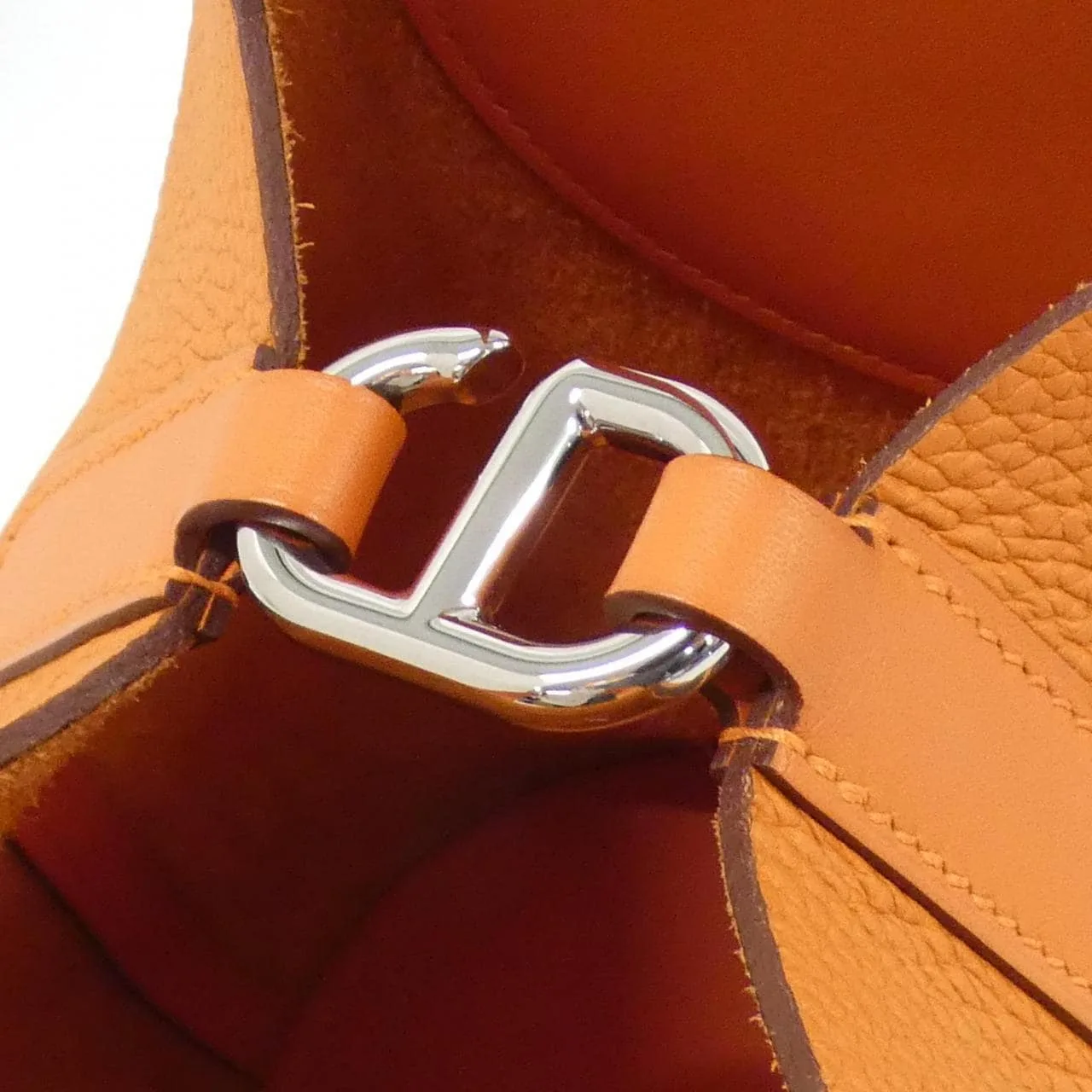 HERMES 084274CK Handbag Clemence 3