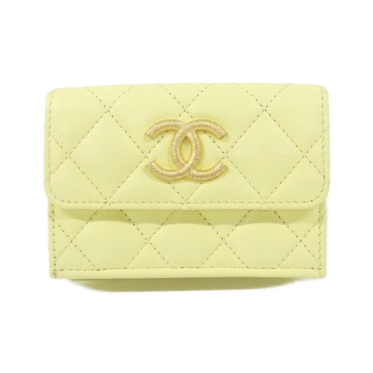 CHANEL Chanel 19 AP3518 銀包 荔枝紋牛皮