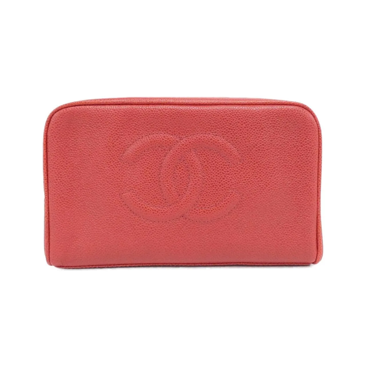 CHANEL 小袋 荔枝紋牛皮