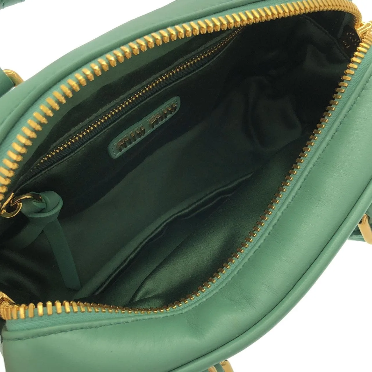 MIU MIU 5BB142 手提包 黑色 中古品A - 縮圖 7