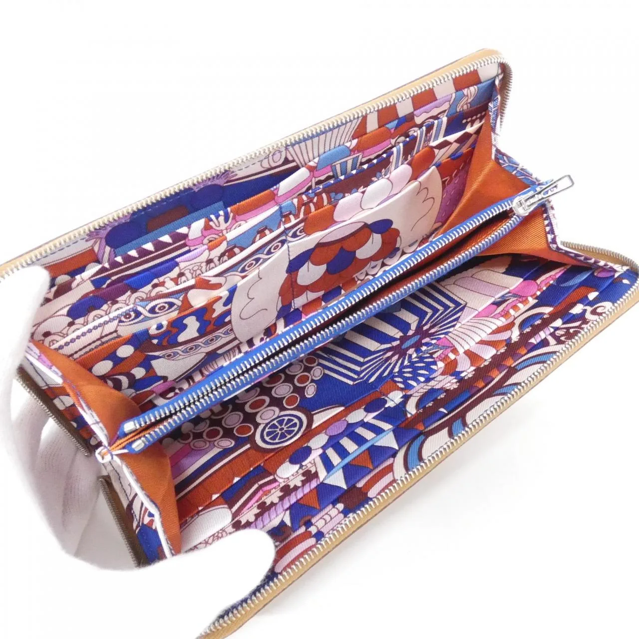 HERMES 083084CK 銀包 Epsom 3