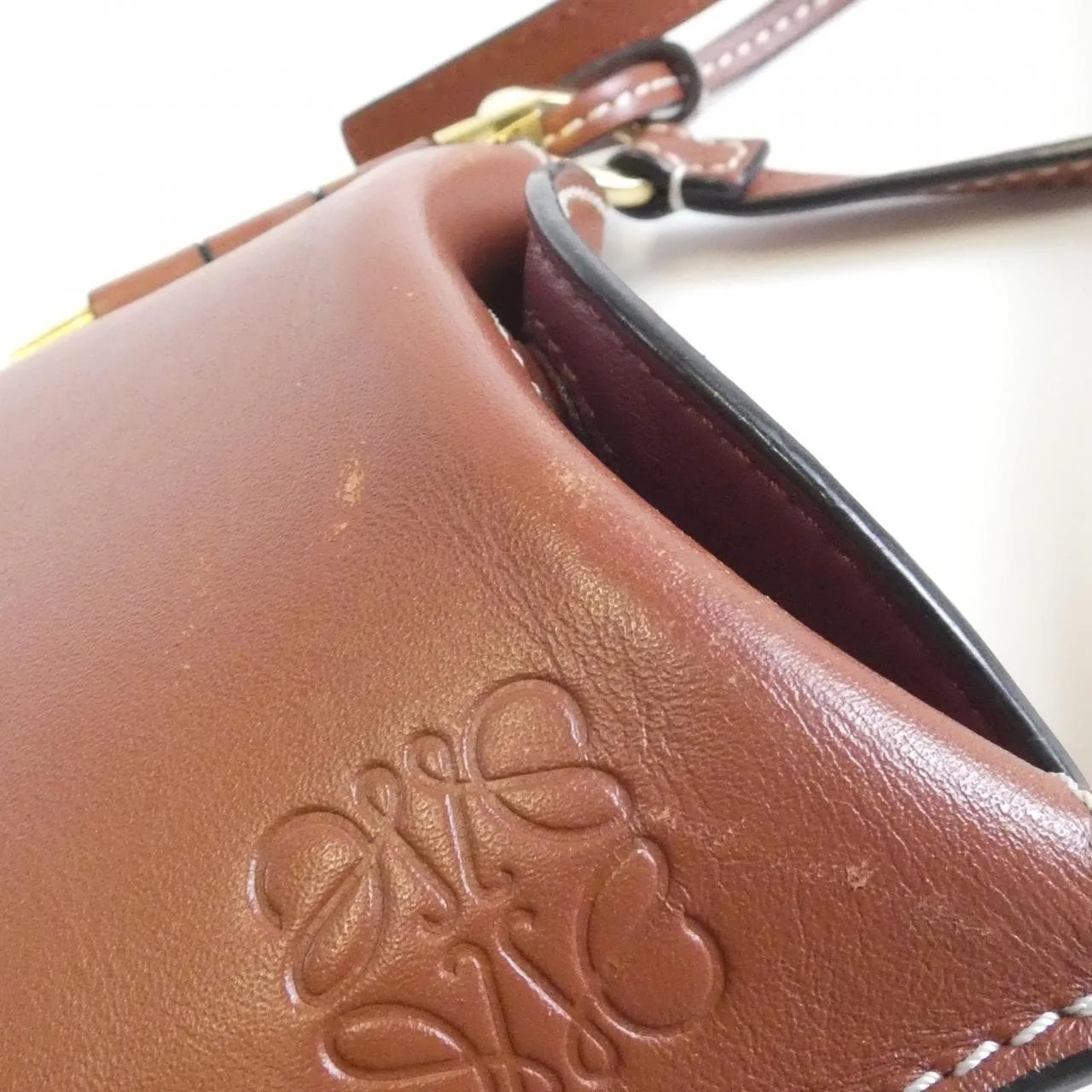 LOEWE Gate 109 30 Z42 Shoulder Black - Thumbnail 4