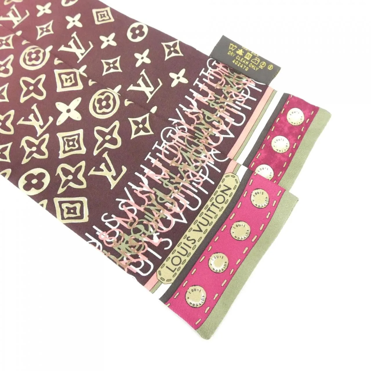 LOUIS VUITTON M75209 Scarf Monogram Black Monogram Rank A - Thumbnail 2
