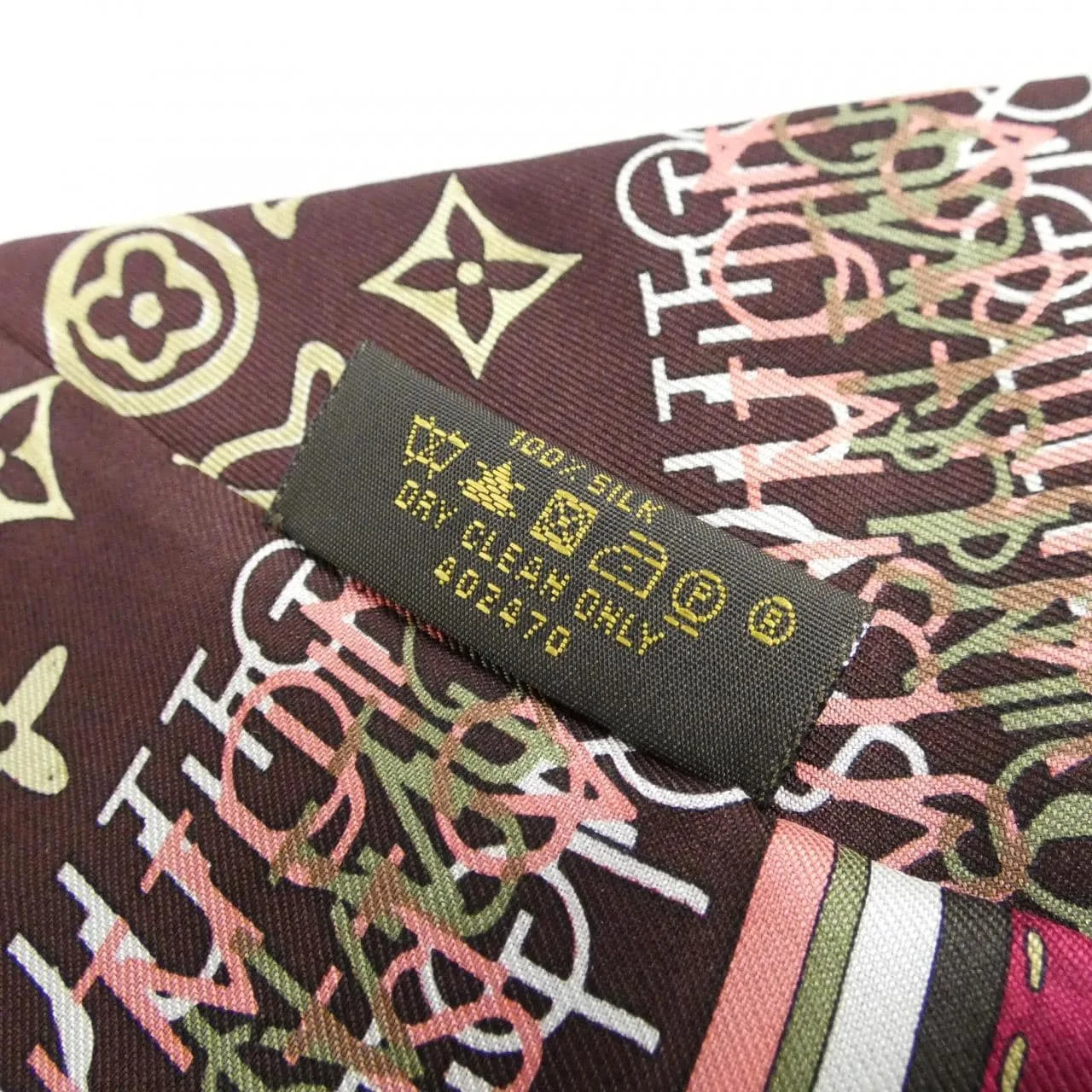 LOUIS VUITTON M75209 Scarf Monogram Black Monogram Rank A - Thumbnail 3