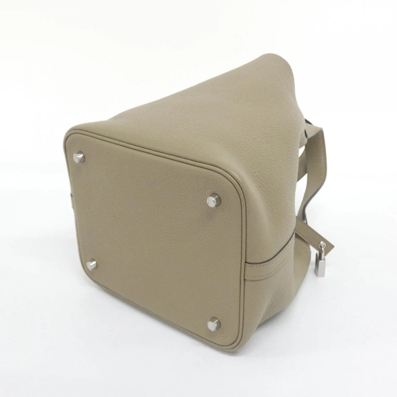 HERMES Picotin 060991CK Handbag Clemence 2