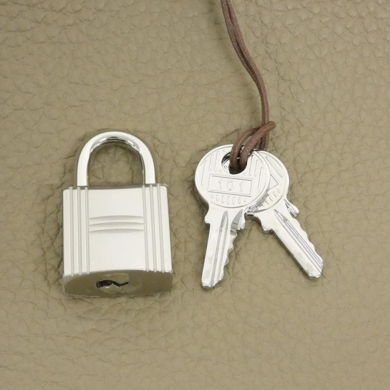 HERMES Picotin 060991CK Handbag Clemence 3