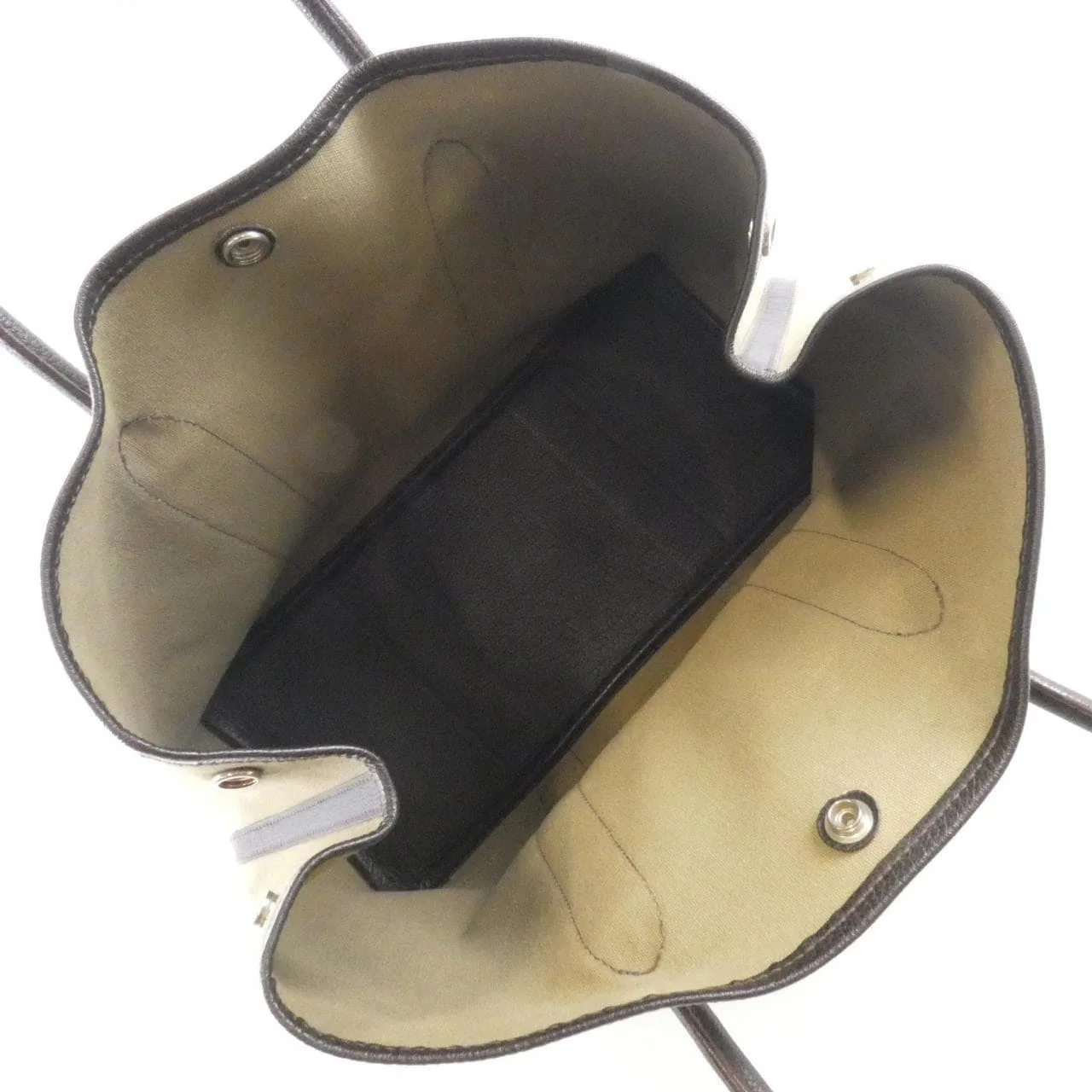 HERMES Garden Party 061148CK Tote Brown Rank B - Thumbnail 8