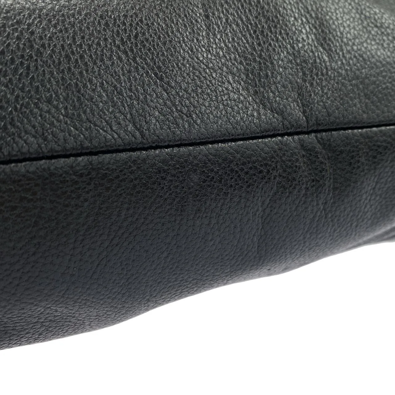 LOEWE Handbag Leather Black Leather Rank A - Thumbnail 4