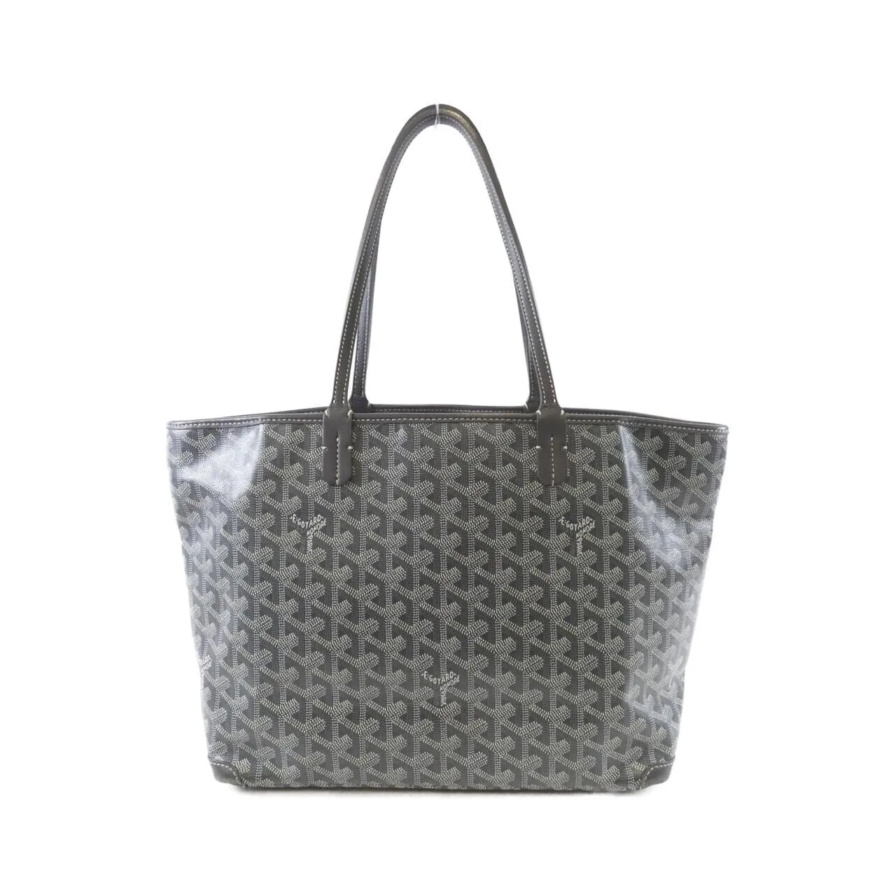GOYARD Artois AMA ARTOIS PM 手提包 帆布 灰色 帆布 中古品B - 縮圖 2