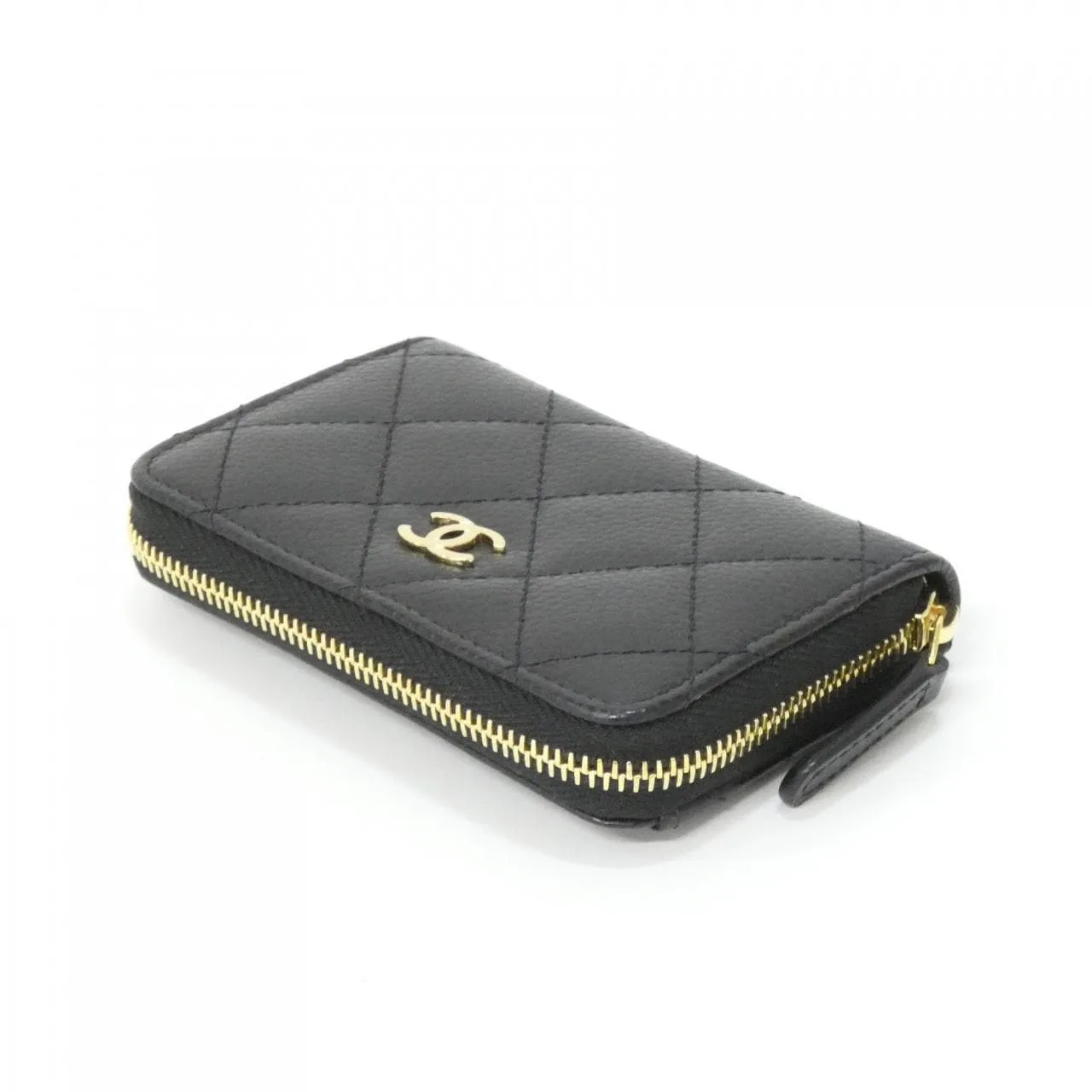 CHANEL Timeless Classic AP0216 Coin Case Grained Calfskin Black Grained Calfskin Unused - Thumbnail 3
