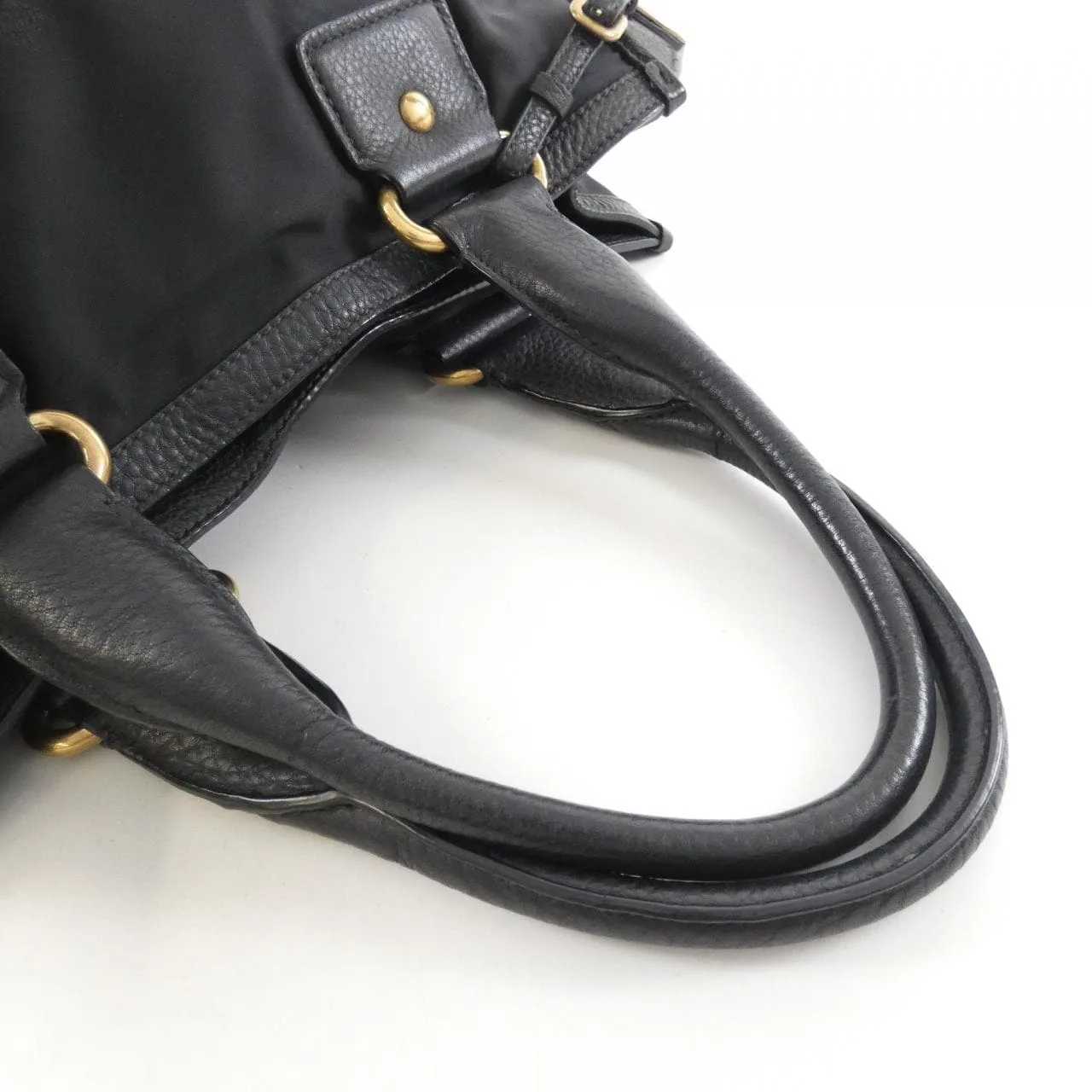 PRADA BR4808 手提包 黑色 中古品A - 縮圖 5