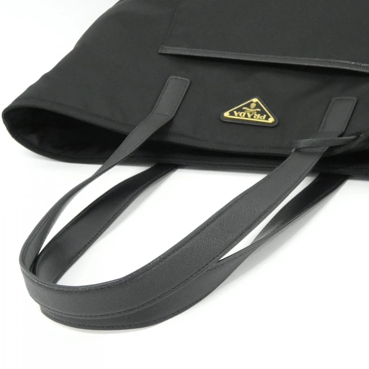 PRADA 1BG555 Handbag 黑色 中古品A - 縮圖 5
