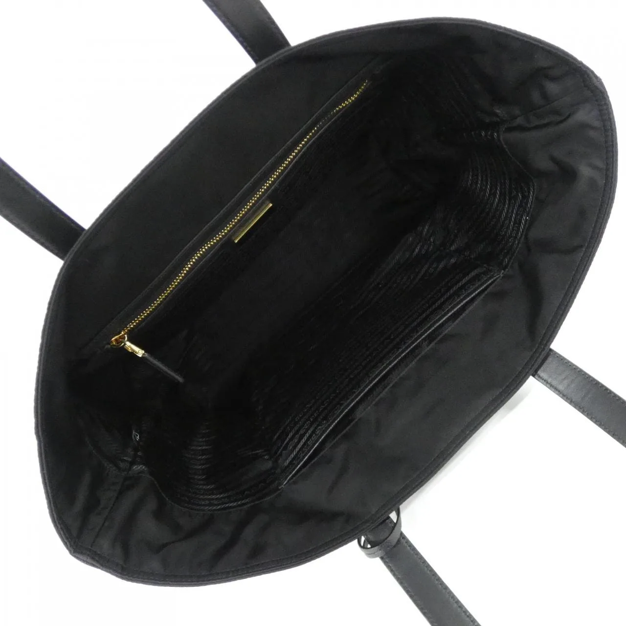 PRADA 1BG555 Handbag 黑色 中古品A - 縮圖 6
