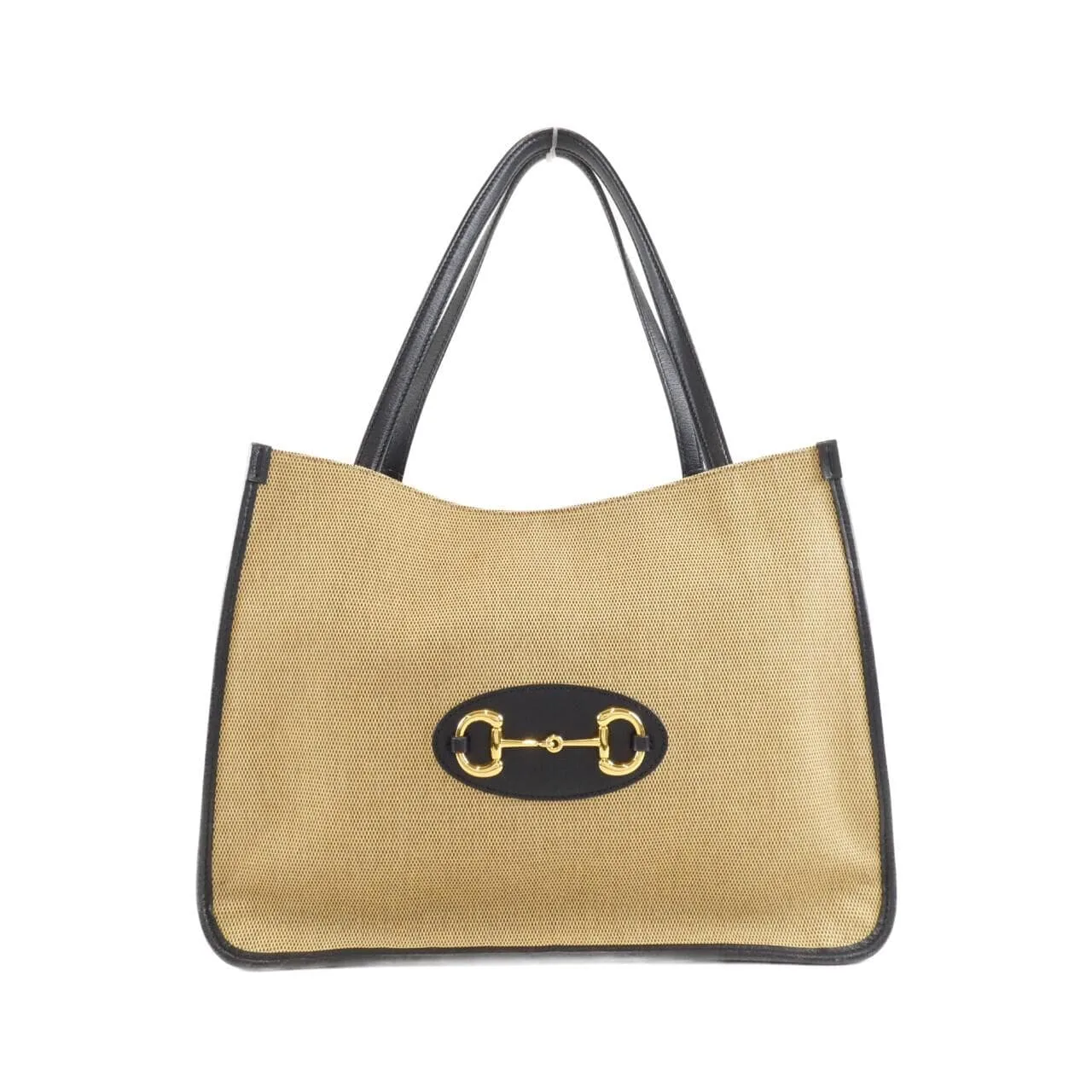 GUCCI Horsebit 1955 623694 H58GG 手提包 帆布 Black