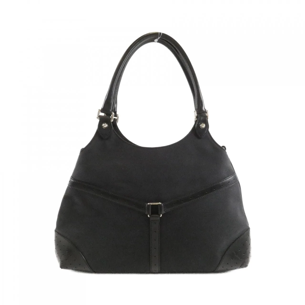 GUCCI 114875 Shoulder Canvas Black Canvas - Thumbnail 2