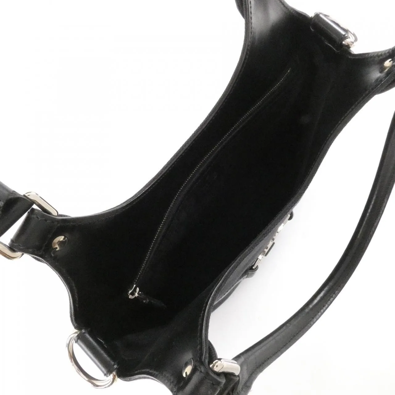 GUCCI 114875 Shoulder Canvas Black Canvas - Thumbnail 9