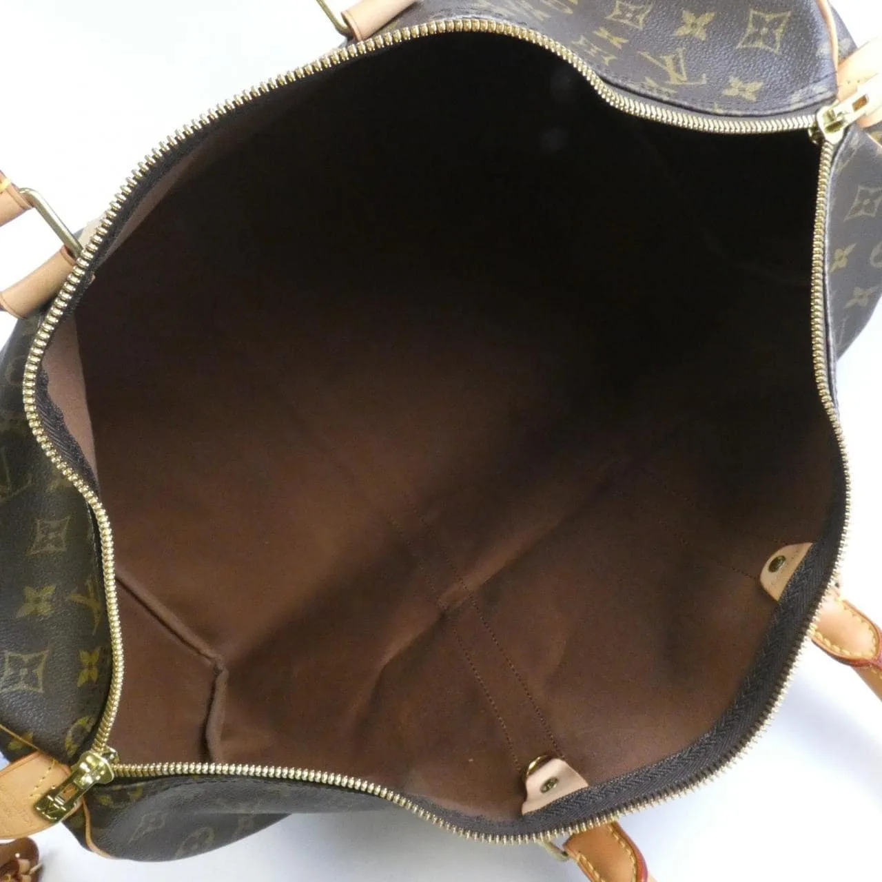 LOUIS VUITTON Keepall M41426 Boston Monogram 黑色 Monogram 中古品B - 縮圖 10