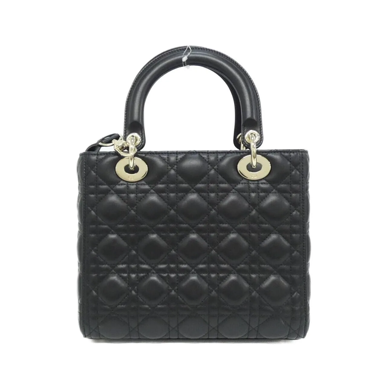 DIOR Lady Dior M0565ONGE Handbag Lambskin Black Lambskin - Thumbnail 2