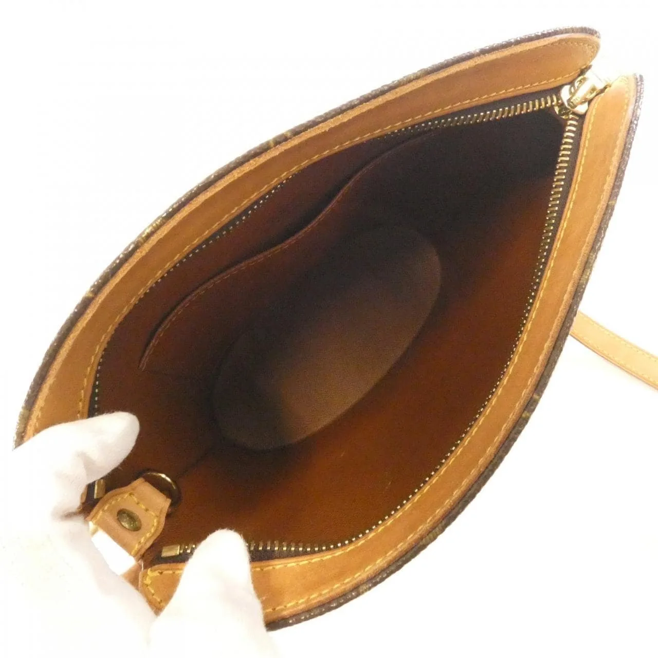 LOUIS VUITTON Drouot M51290 Shoulder Monogram 黑色 Monogram 中古品B - 縮圖 7