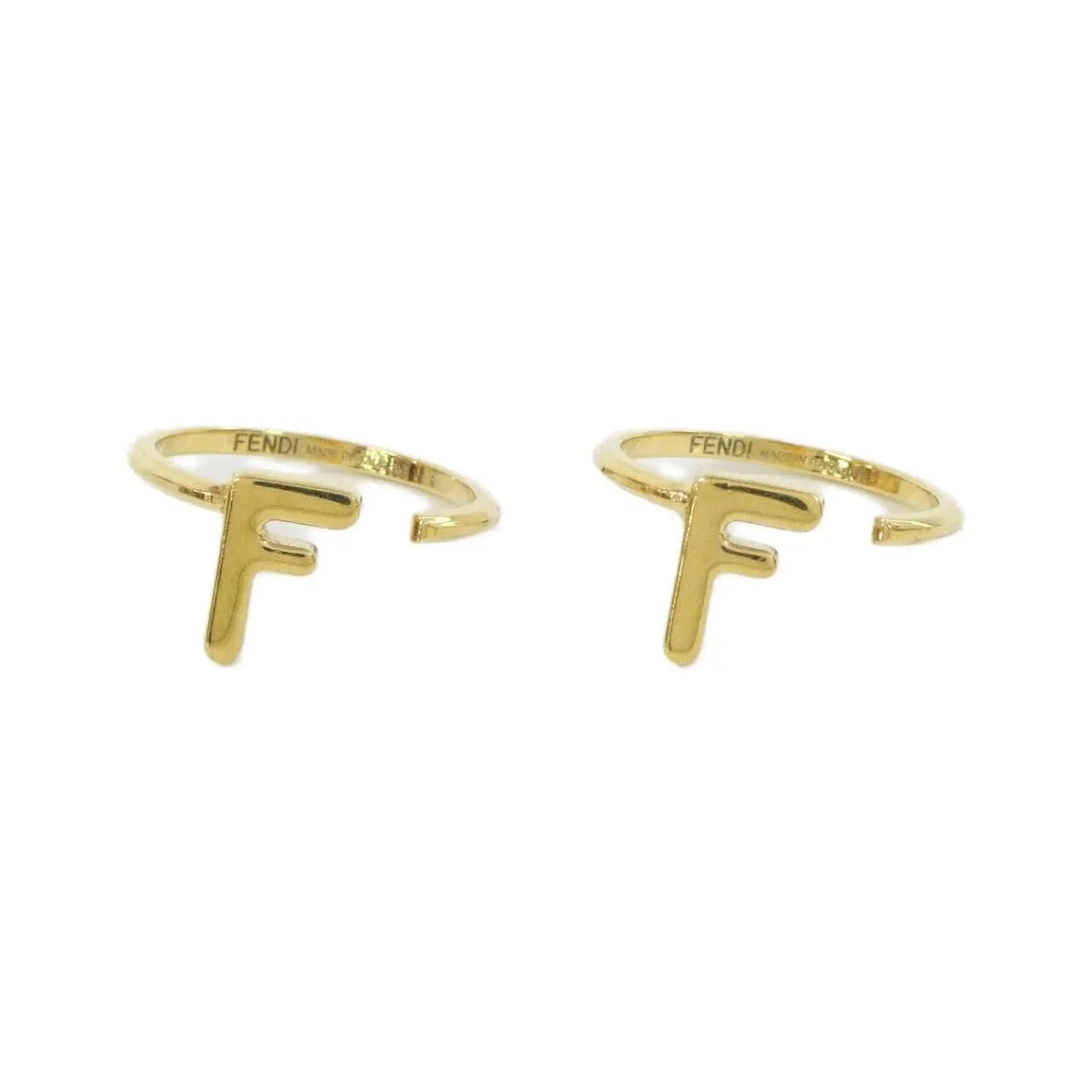FENDI 8AH083 B08 Accessories 金色 中古品A - 縮圖 2