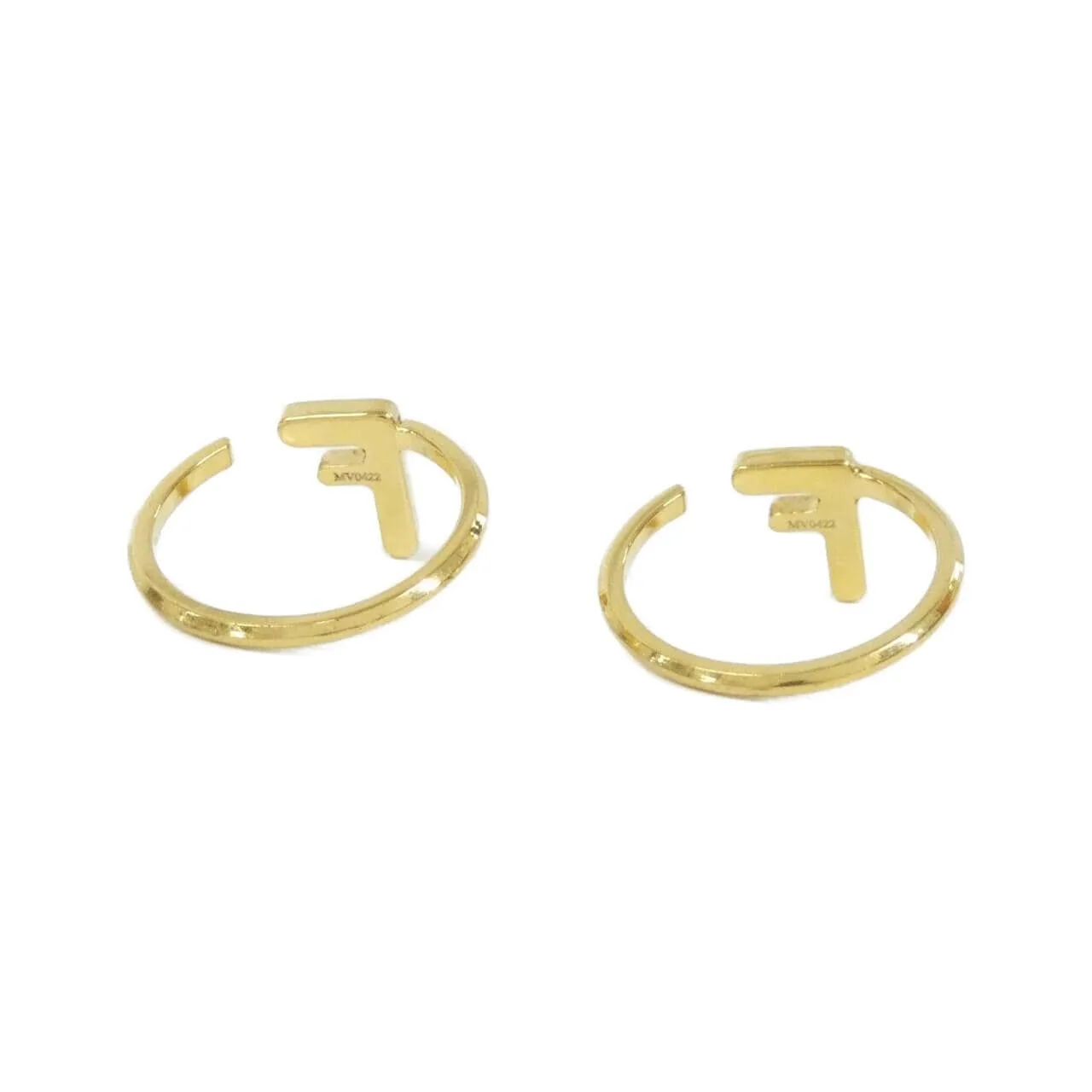 FENDI 8AH083 B08 Accessories 金色 中古品A - 縮圖 3