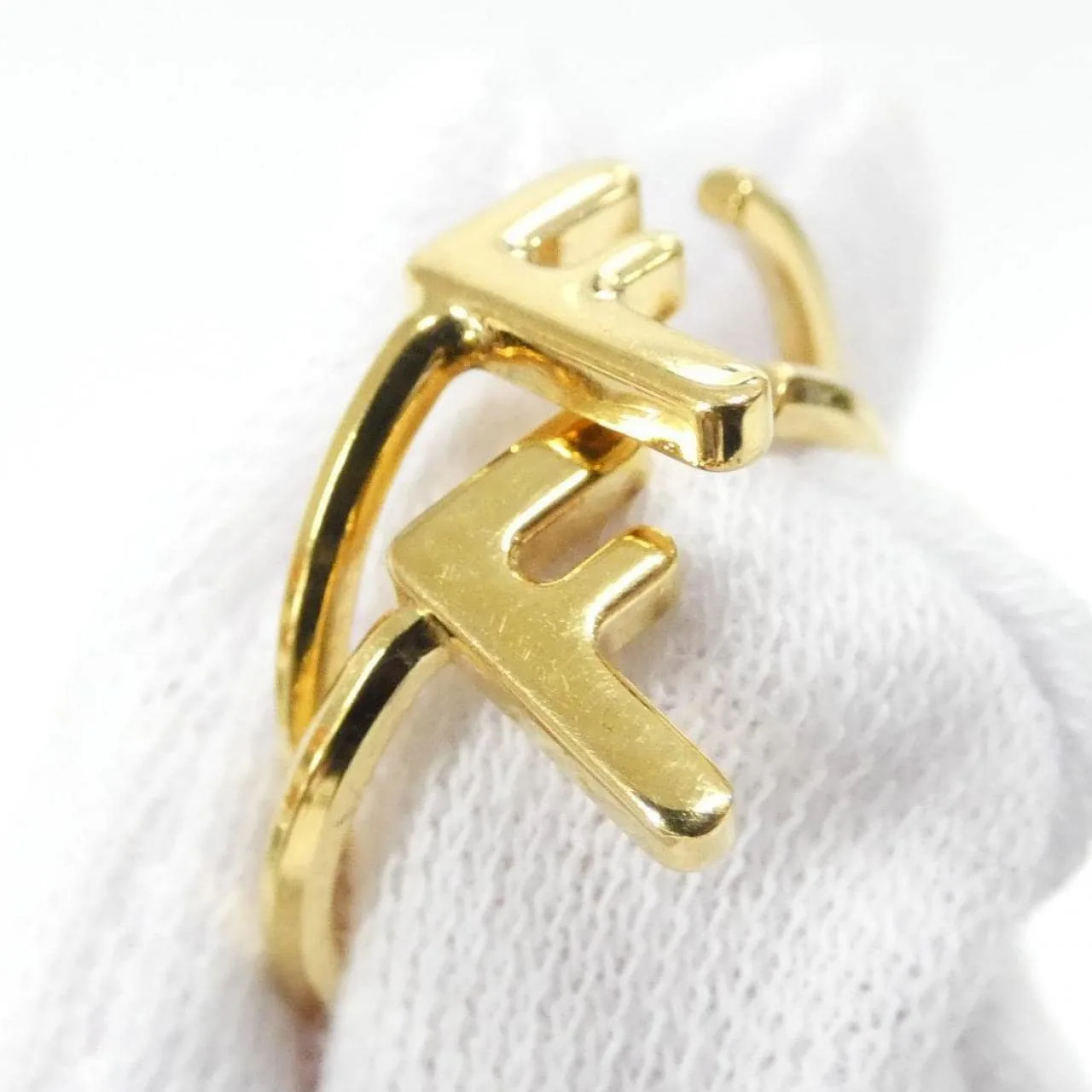 FENDI 8AH083 B08 Accessories 金色 中古品A - 縮圖 4