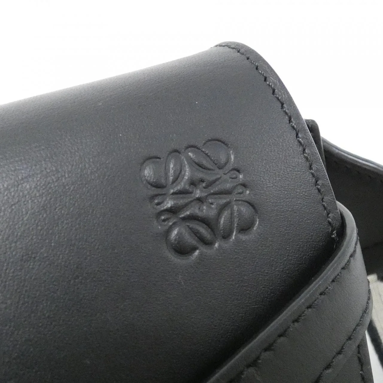 LOEWE Gate A650N46X13 Shoulder Black Rank A - Thumbnail 5
