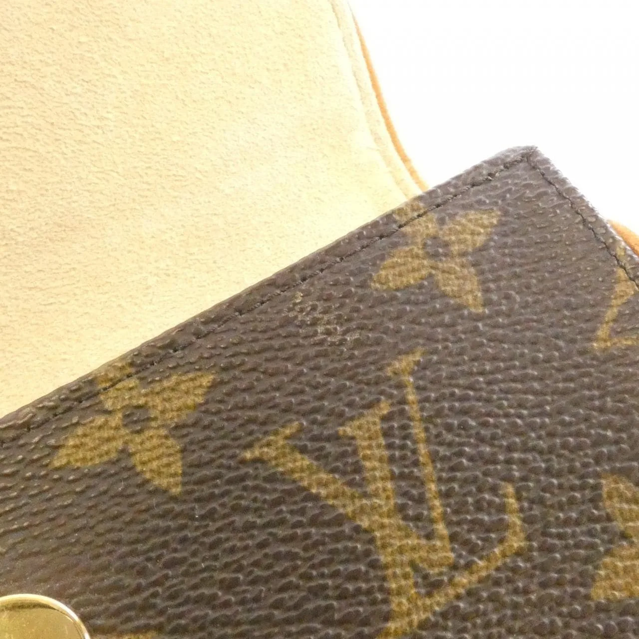 LOUIS VUITTON Pochette M51855+M67304 Belt Monogram 黑色 Monogram 中古品B - 縮圖 4