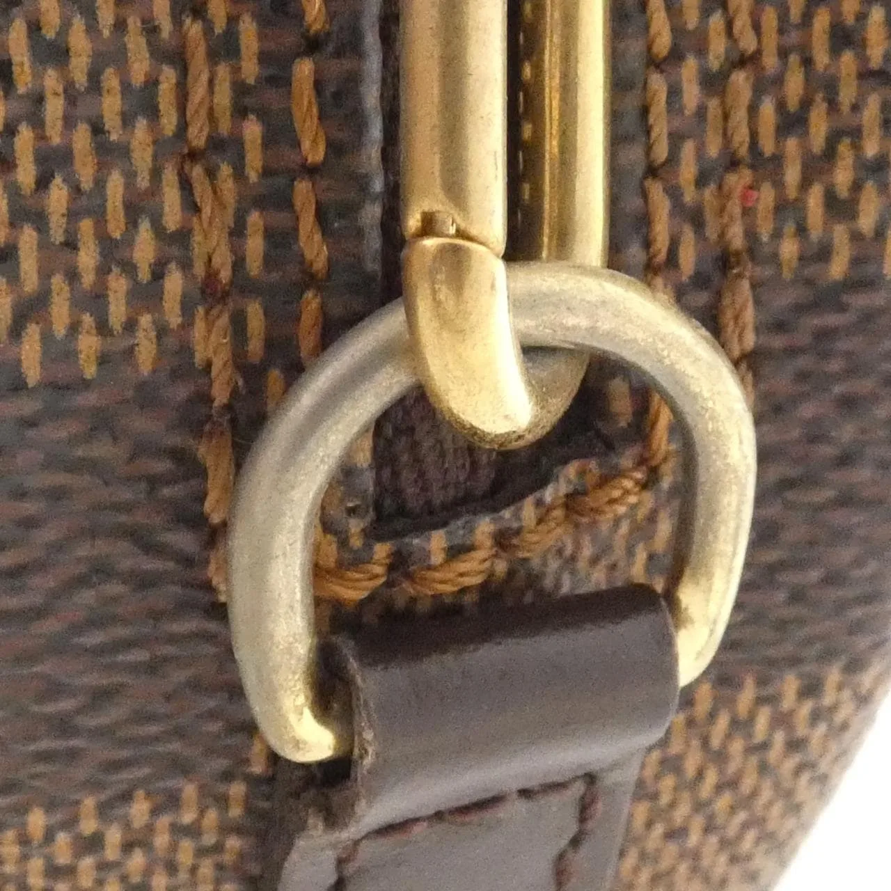 LOUIS VUITTON Pochette N51296 Shoulder Damier Black Damier Rank B - Thumbnail 6