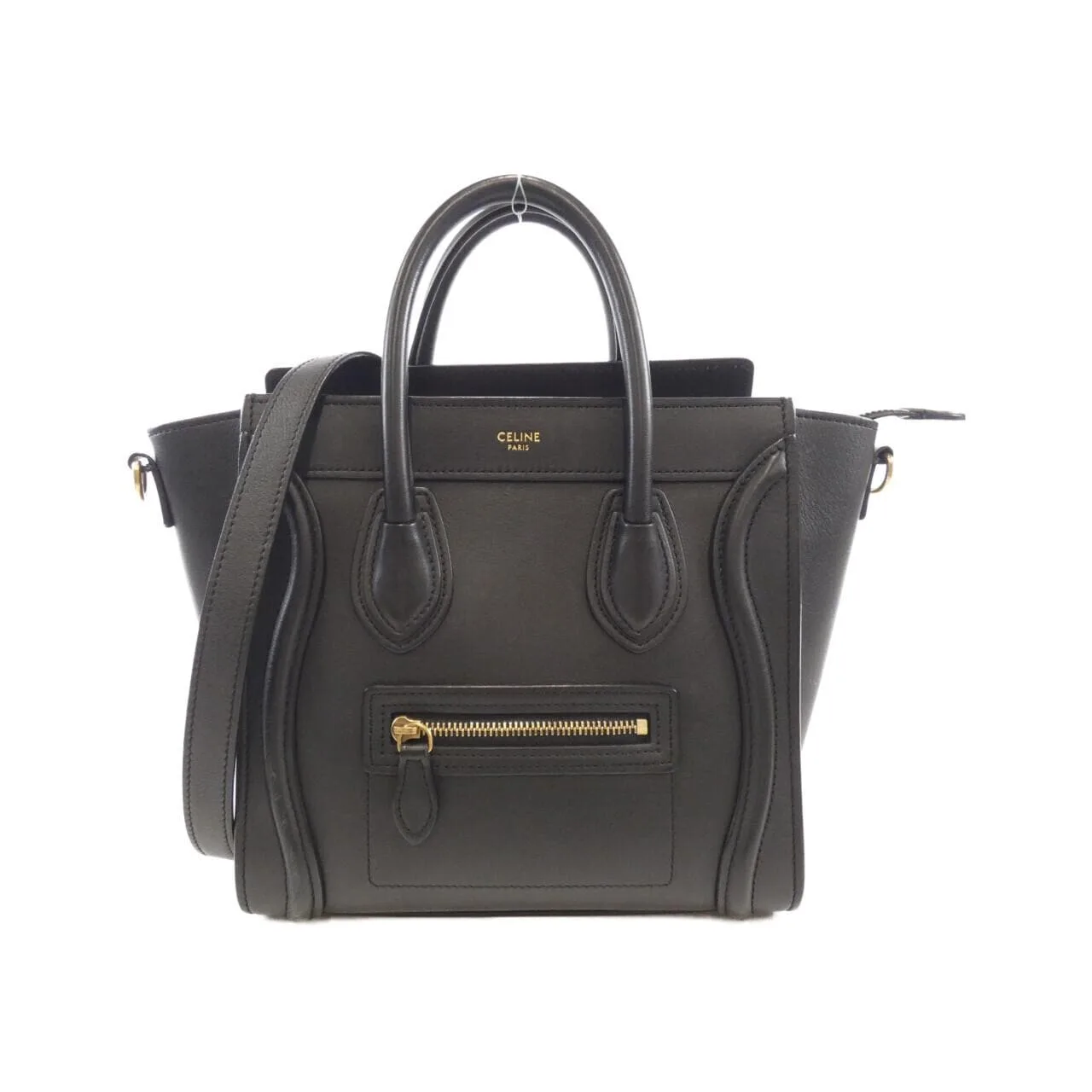 CELINE Luggage 189243HSC Handbag Black