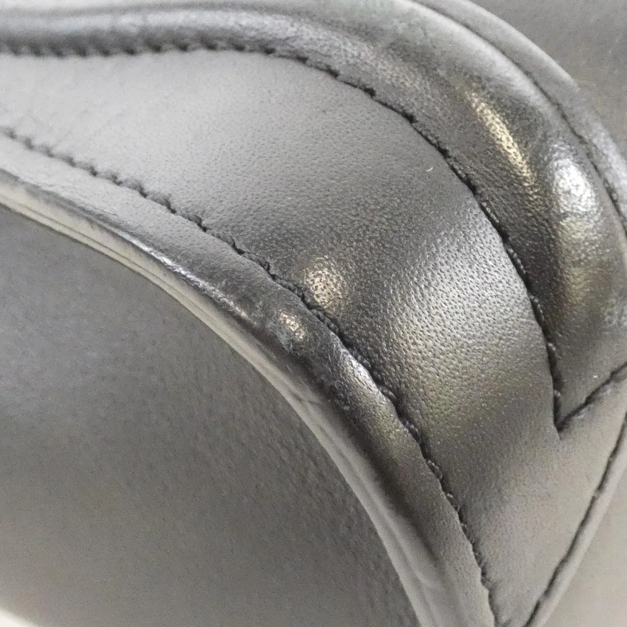 CELINE Luggage 189243HSC Handbag Black Rank B - Thumbnail 3