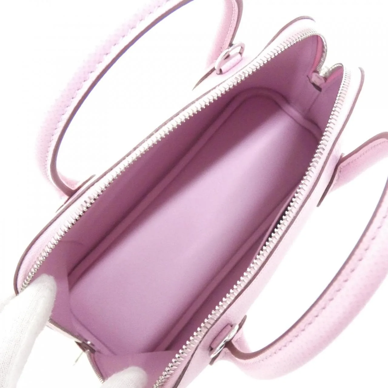 HERMES Bolide 082798CK Handbag Epsom 4