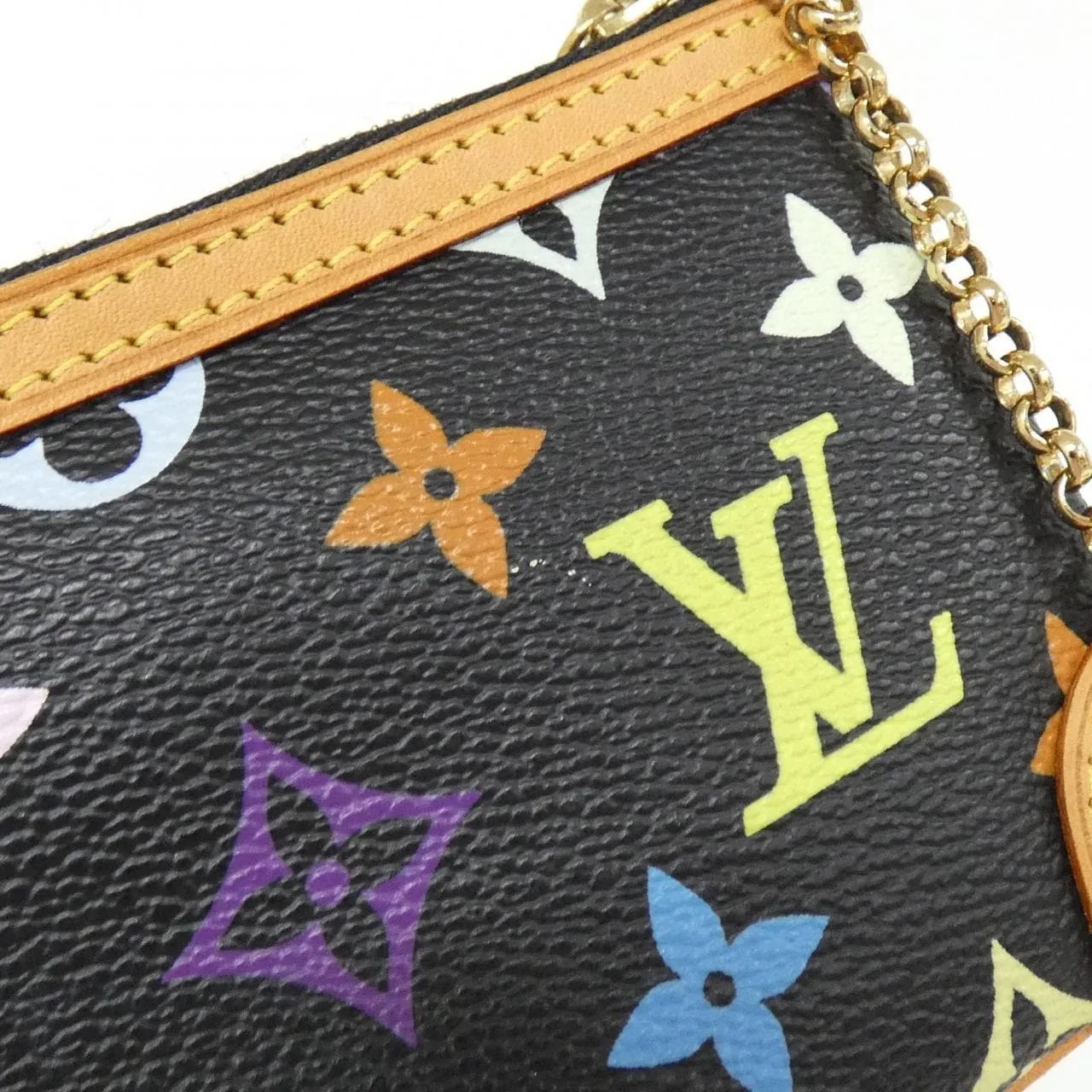LOUIS VUITTON Pochette M60099 小斜揹包 帆布 4