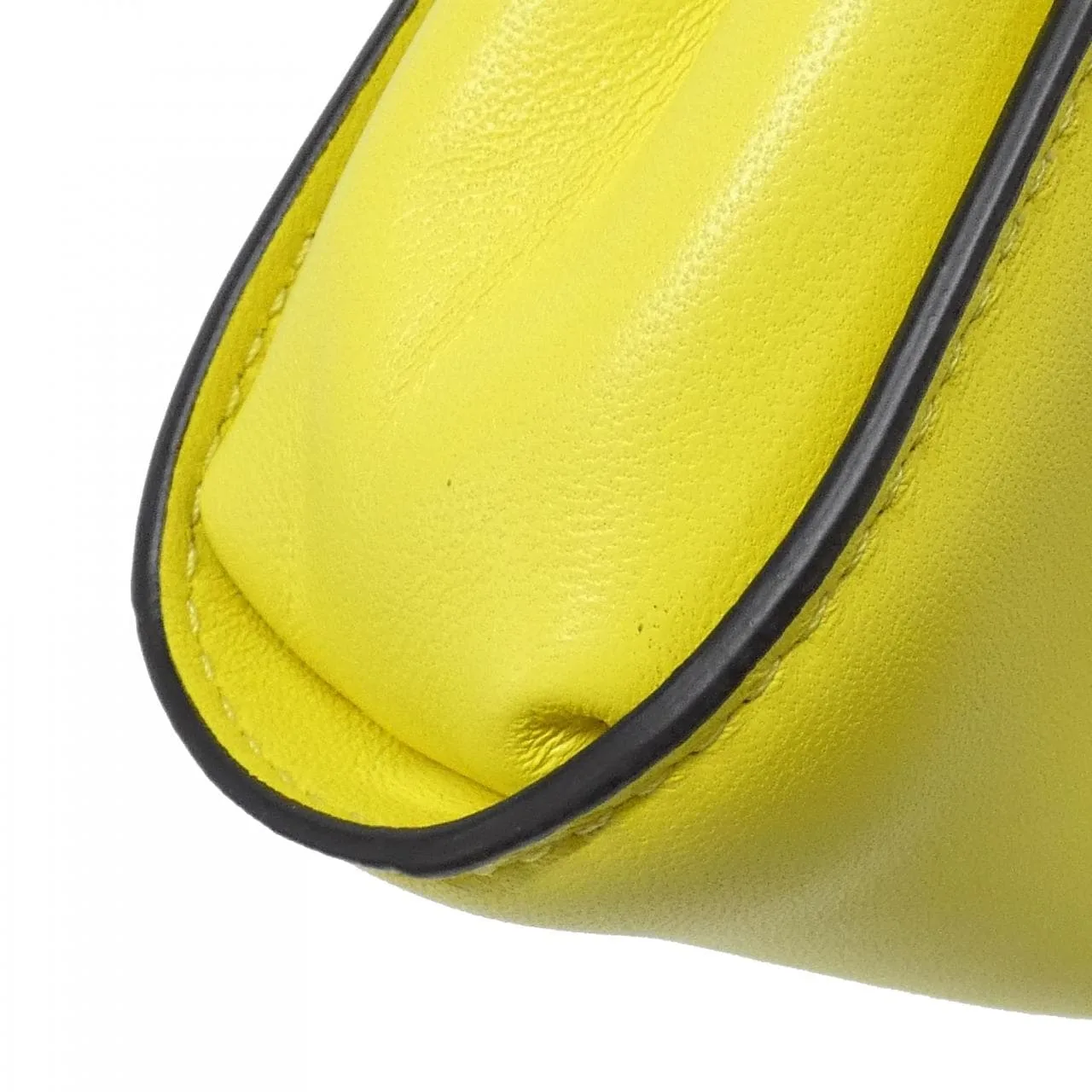 FENDI Peekaboo 7AS294 ABVE 手提包 皮革 黑色 皮革 中古品A - 縮圖 4