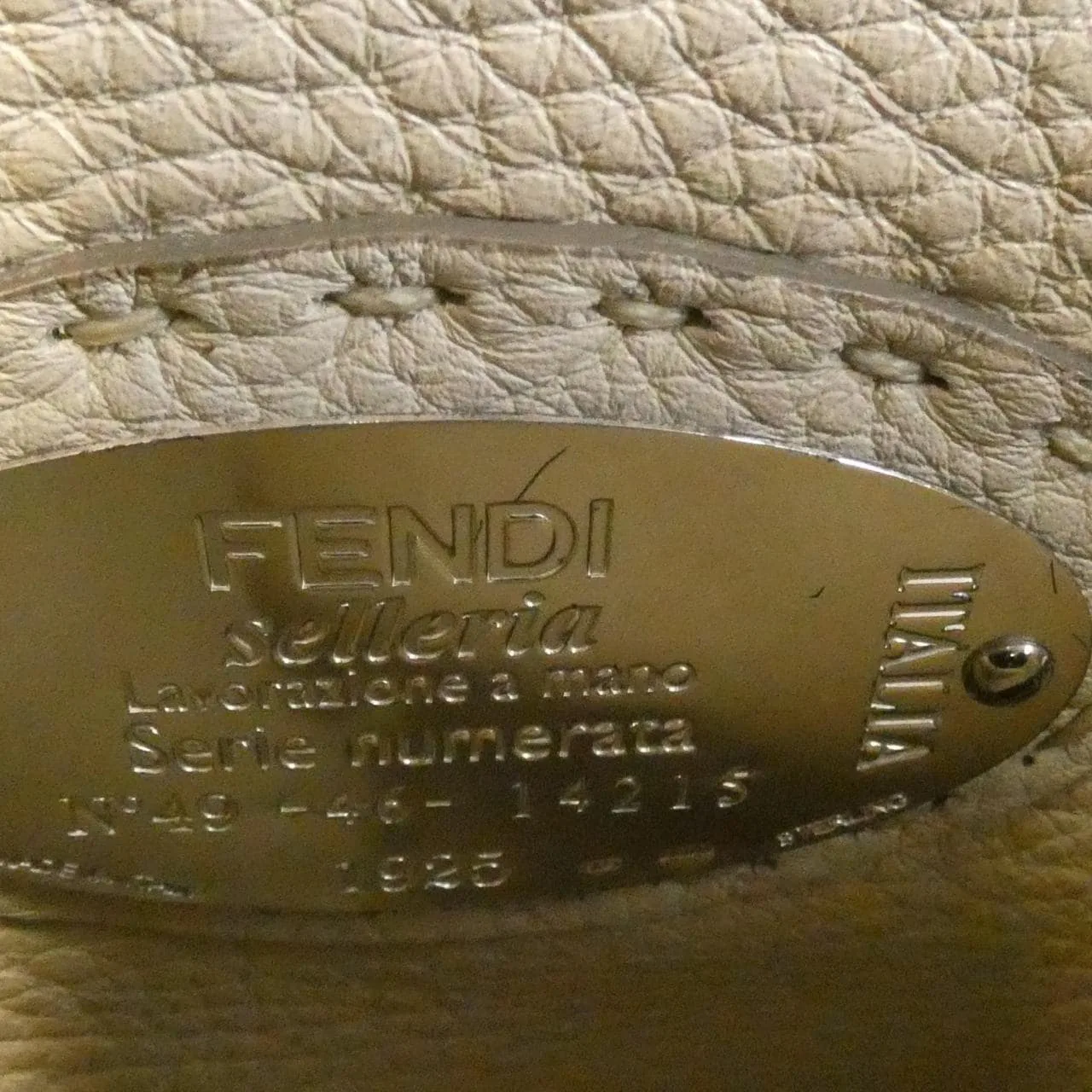FENDI Peekaboo 8BN290 Q0J Handbag 黑色 中古品A - 縮圖 9