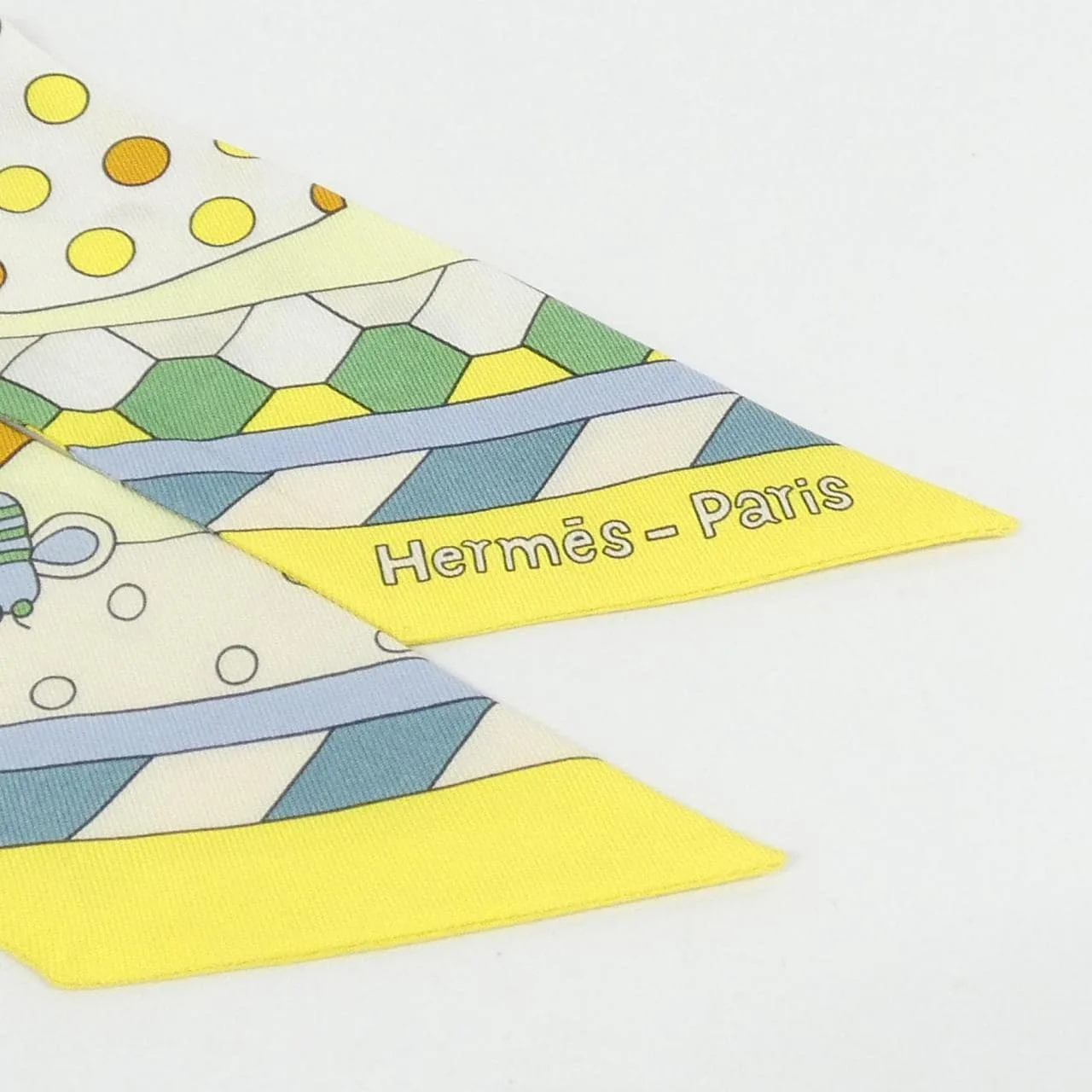 HERMES 063005S Scarf Black Rank A - Thumbnail 2