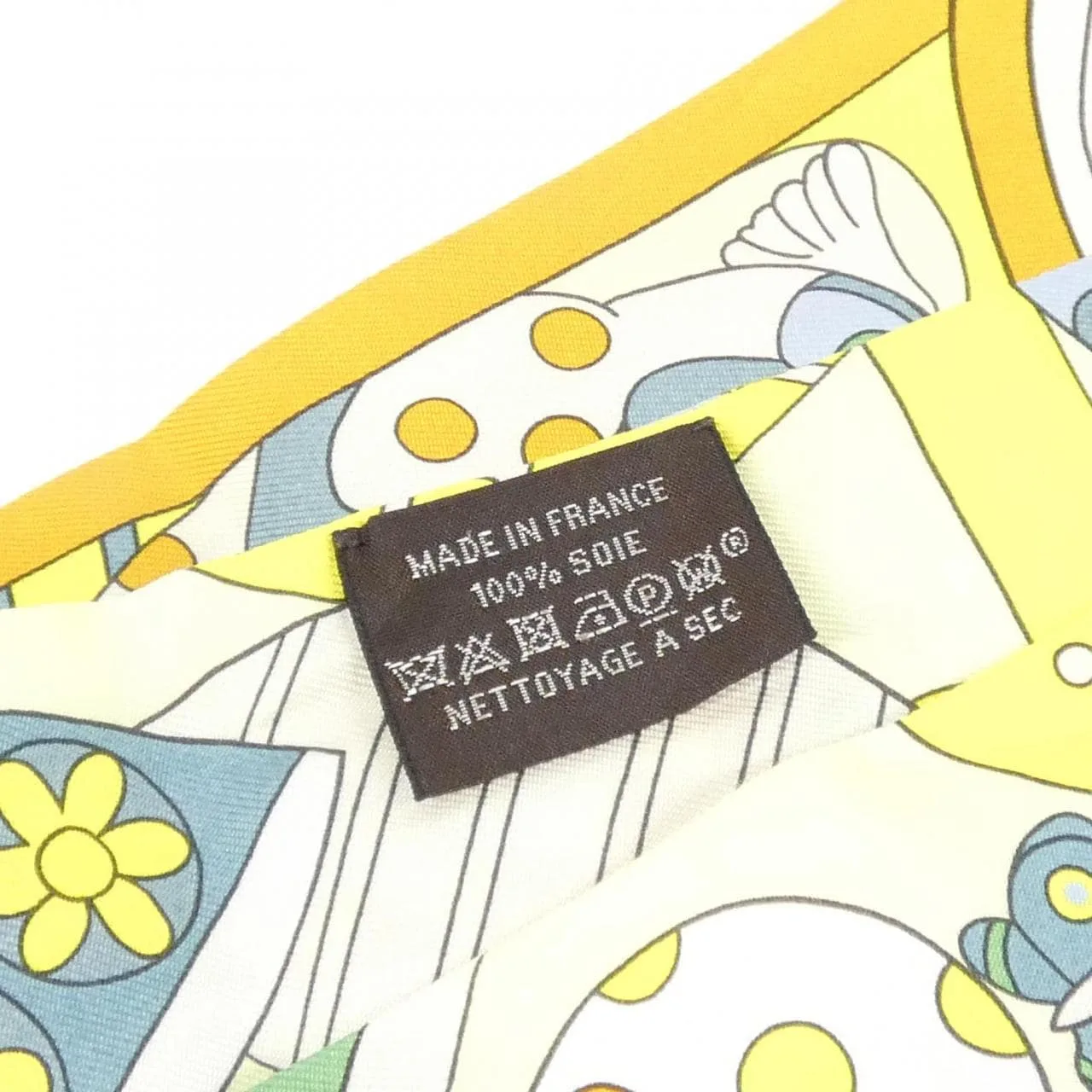 HERMES 063005S Scarf Black Rank A - Thumbnail 3