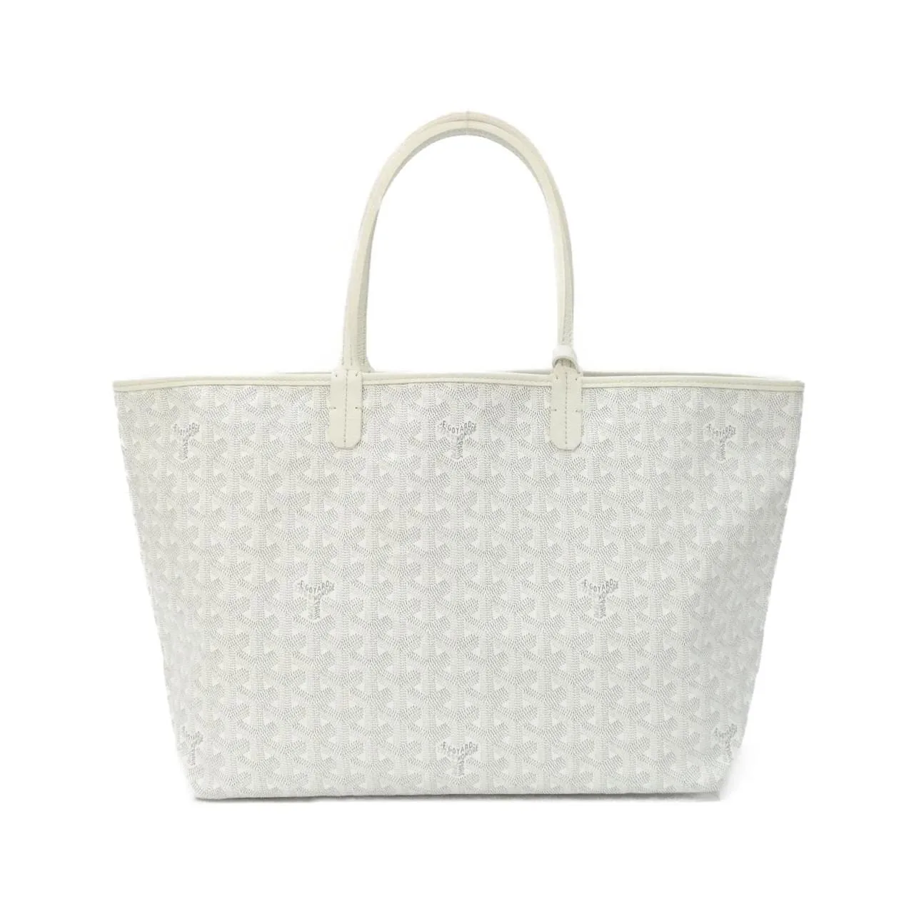 GOYARD Saint Louis AMA LOUIS PM Tote Canvas White