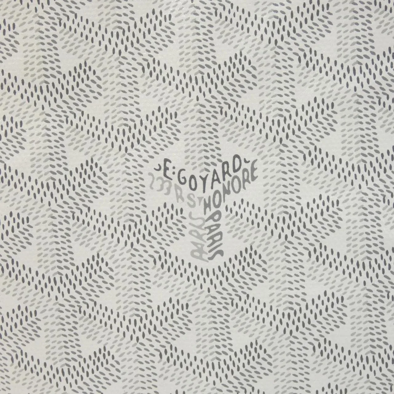 GOYARD Saint Louis AMA LOUIS PM Tote Canvas 白色 帆布 中古品A - 縮圖 3