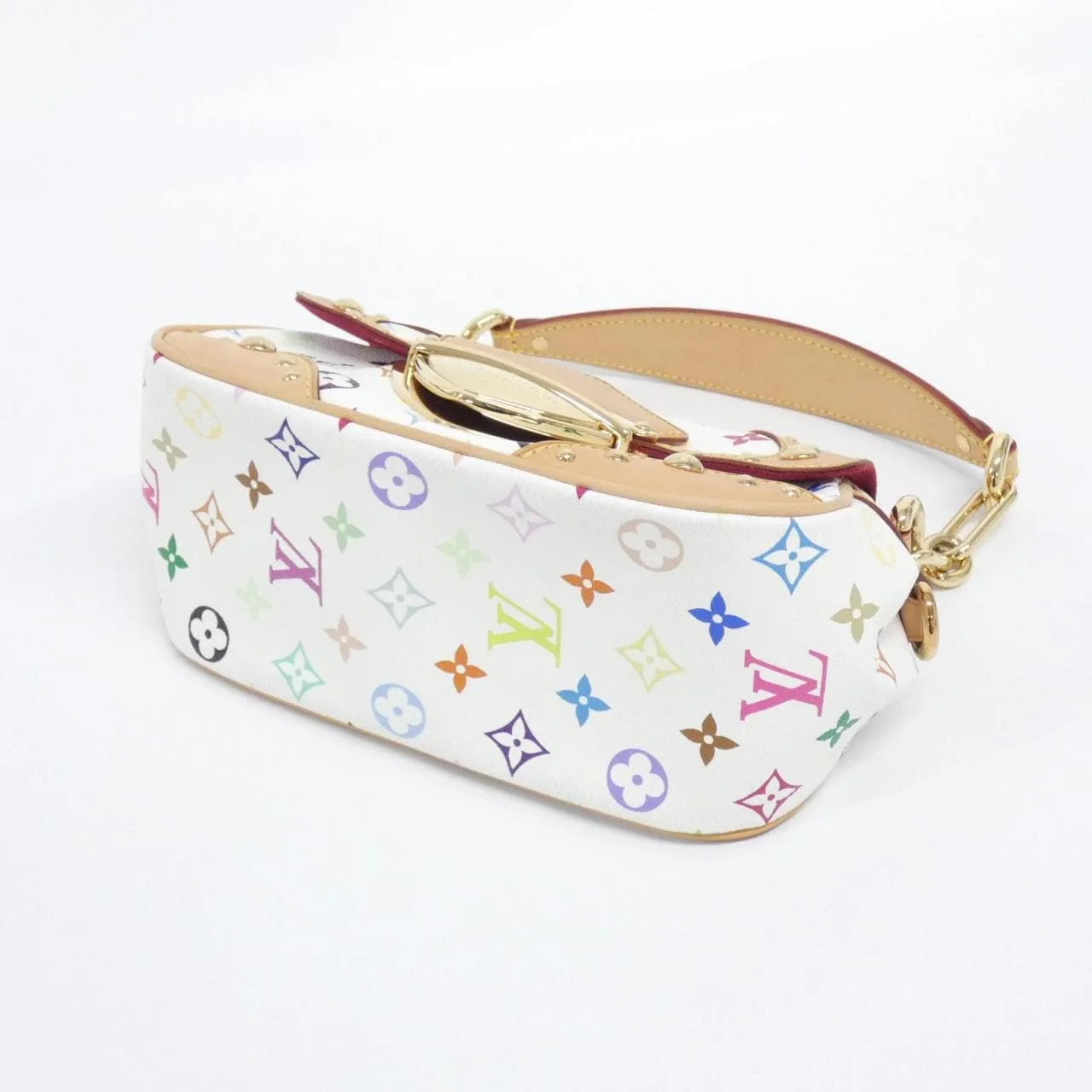 LOUIS VUITTON M40127 Shoulder Canvas Multicolor 帆布 中古品A - 縮圖 3