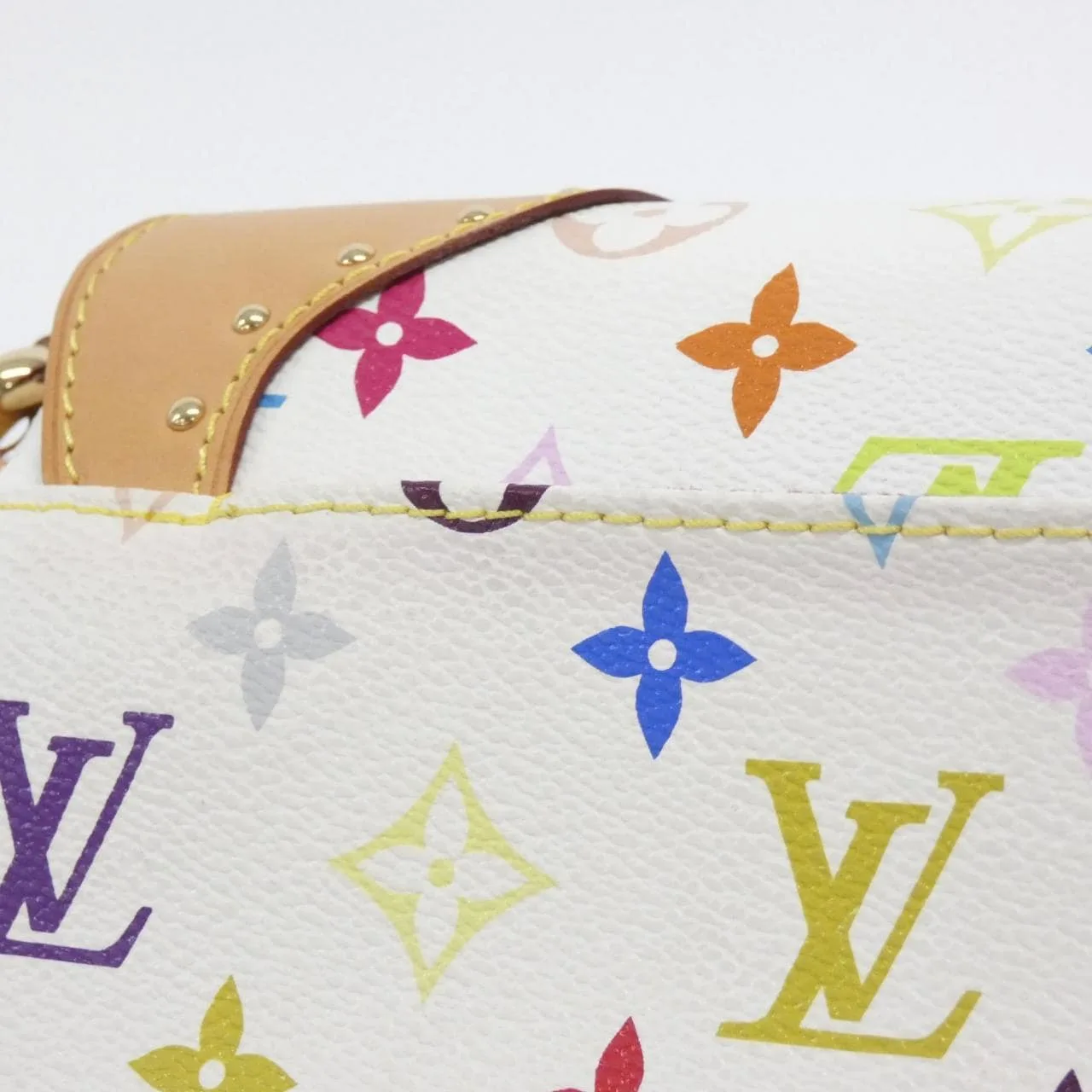 LOUIS VUITTON M40127 Shoulder Canvas Multicolor 帆布 中古品A - 縮圖 6