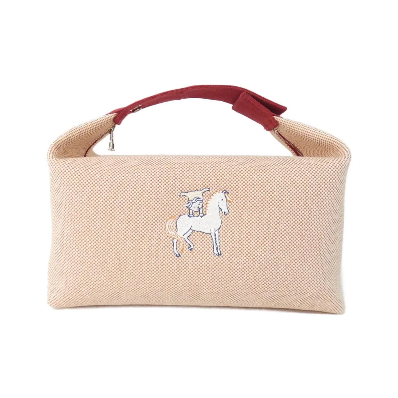 HERMES 103587M 小袋 帆布