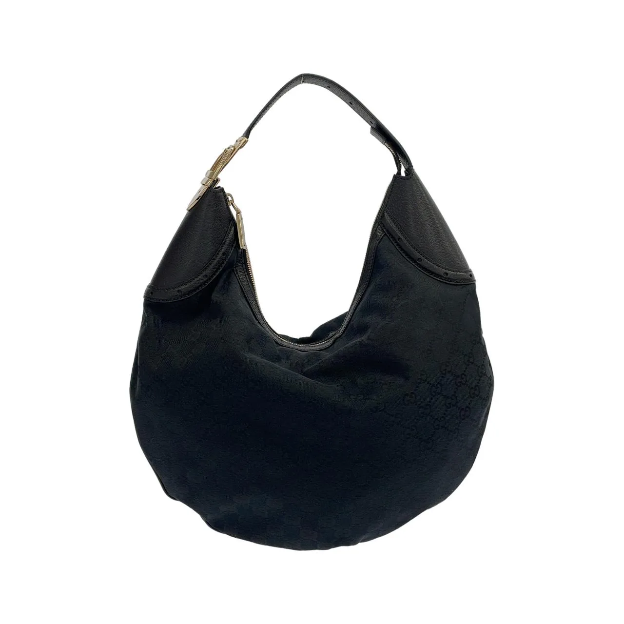GUCCI 145764 肩背包 帆布 Black