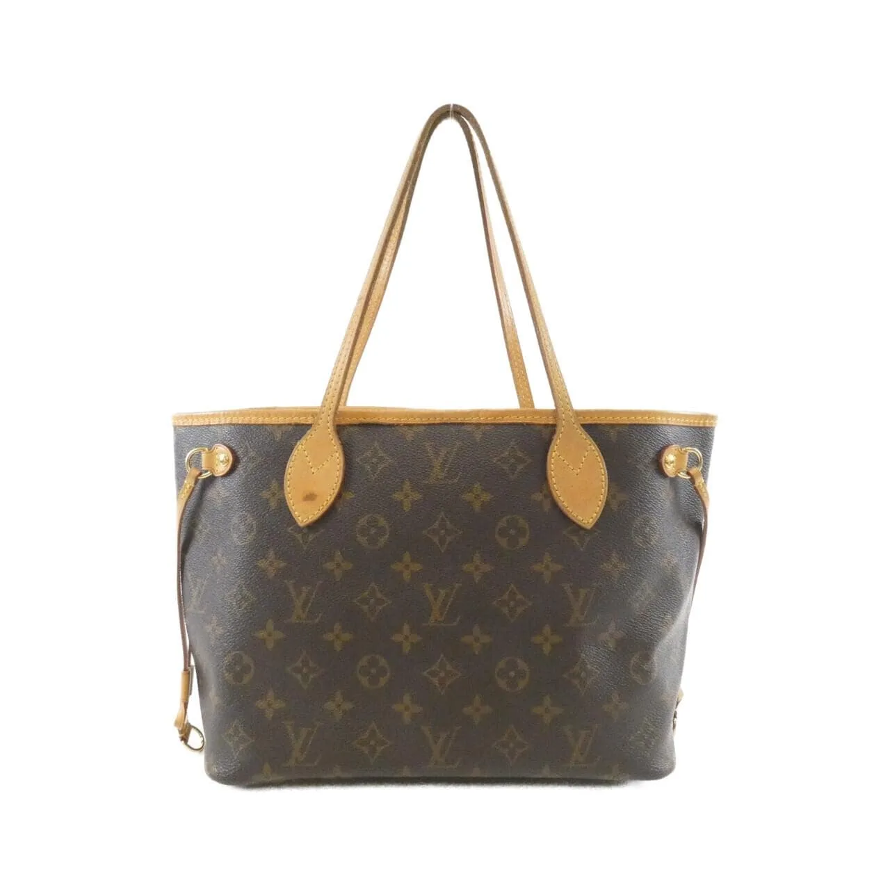 LOUIS VUITTON Neverfull M40155 Tote Monogram Black