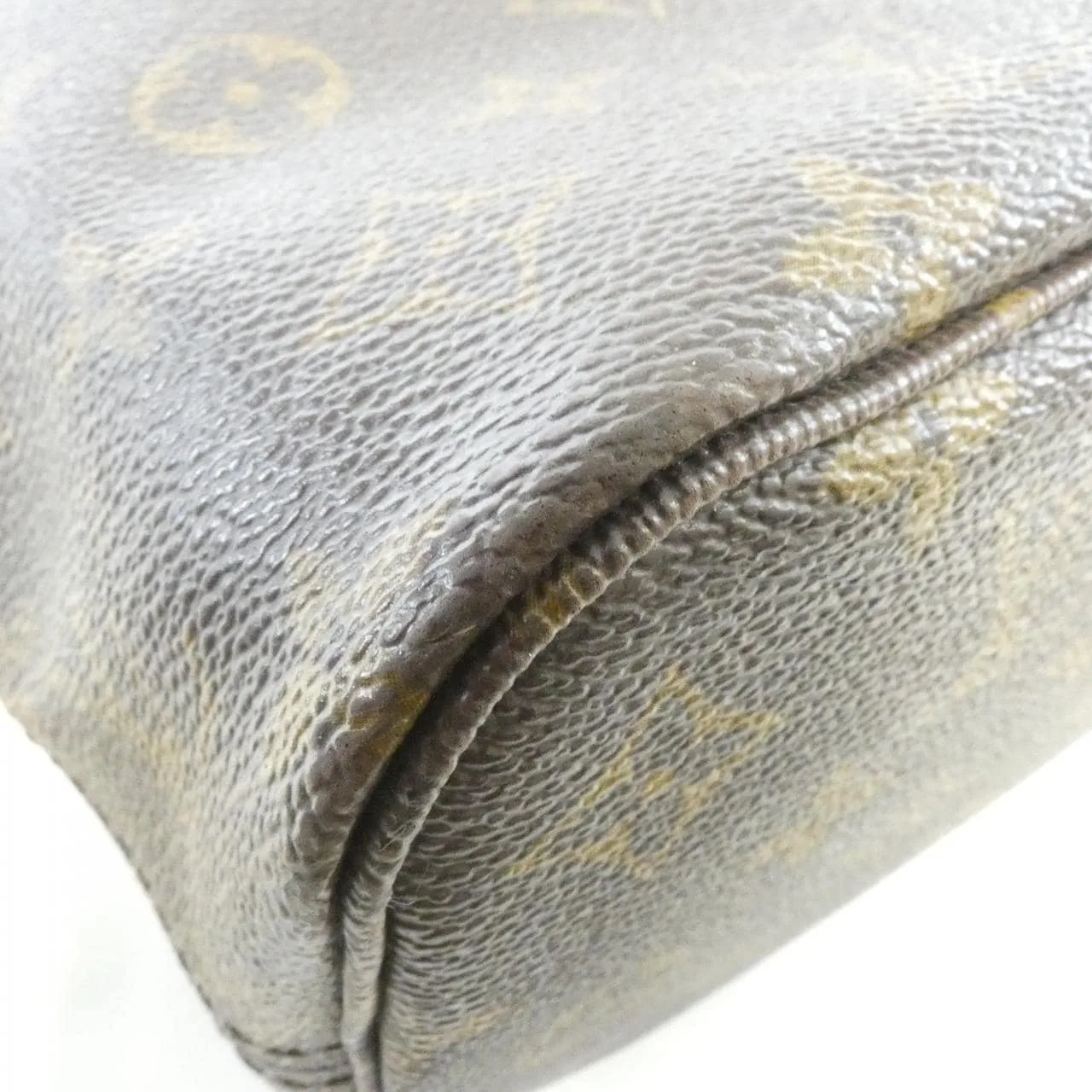 LOUIS VUITTON Neverfull M40155 Tote Monogram Black Monogram Rank B - Thumbnail 2
